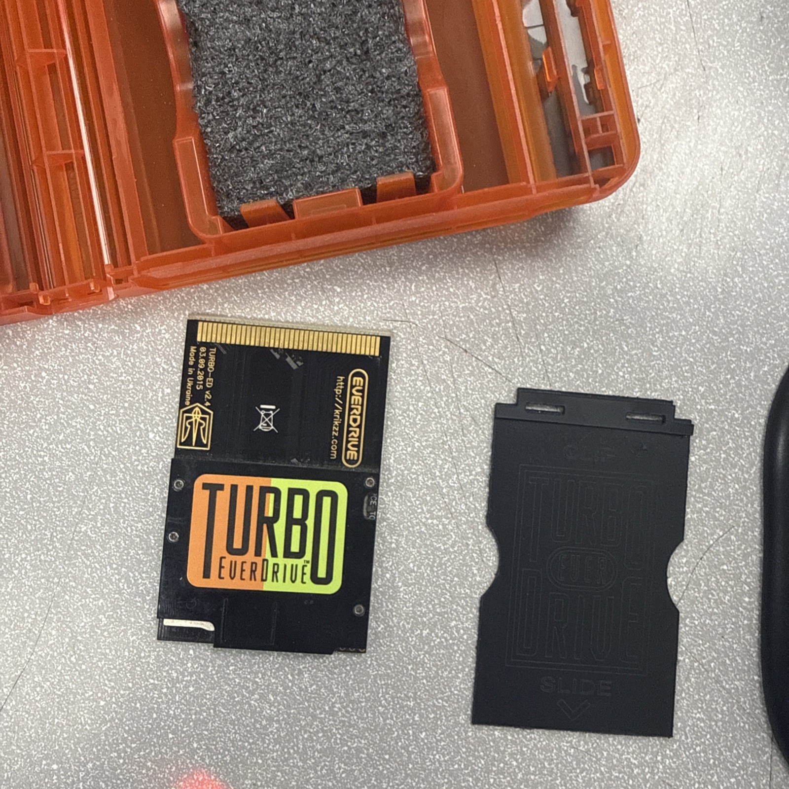 KRIKZZ TURBO EVERDRIVE – NEC PC Engine – Turbografx-16 + No SD CARD