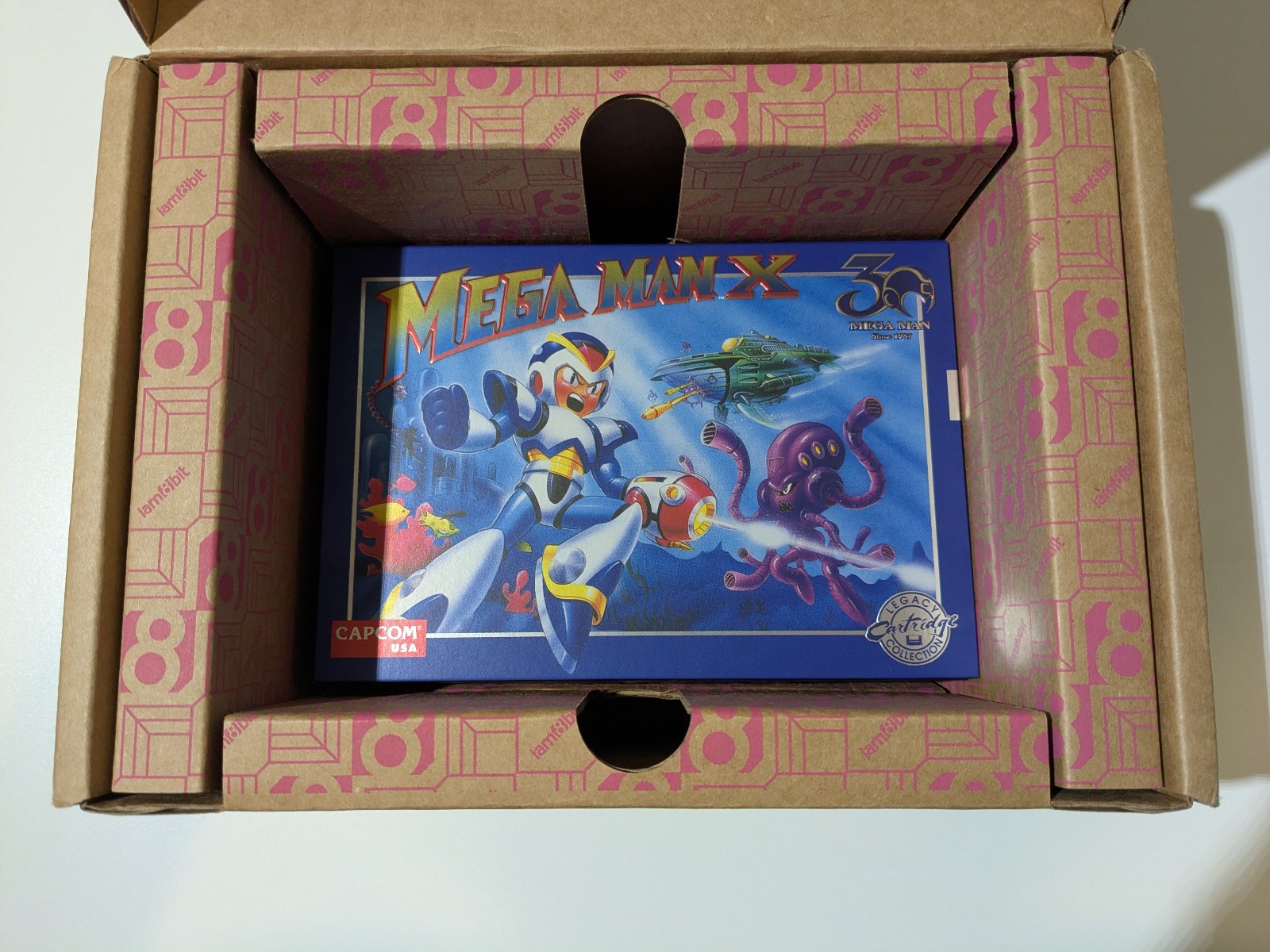 Mega Man X iam8bit Legacy Cartridge Collection Limited Edition SNES 30th