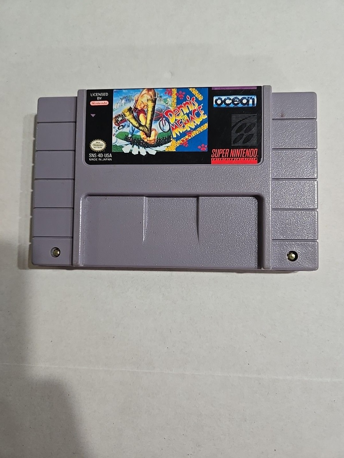 Dennis the Menace Super Nintendo SNES Cartridge Only Tested