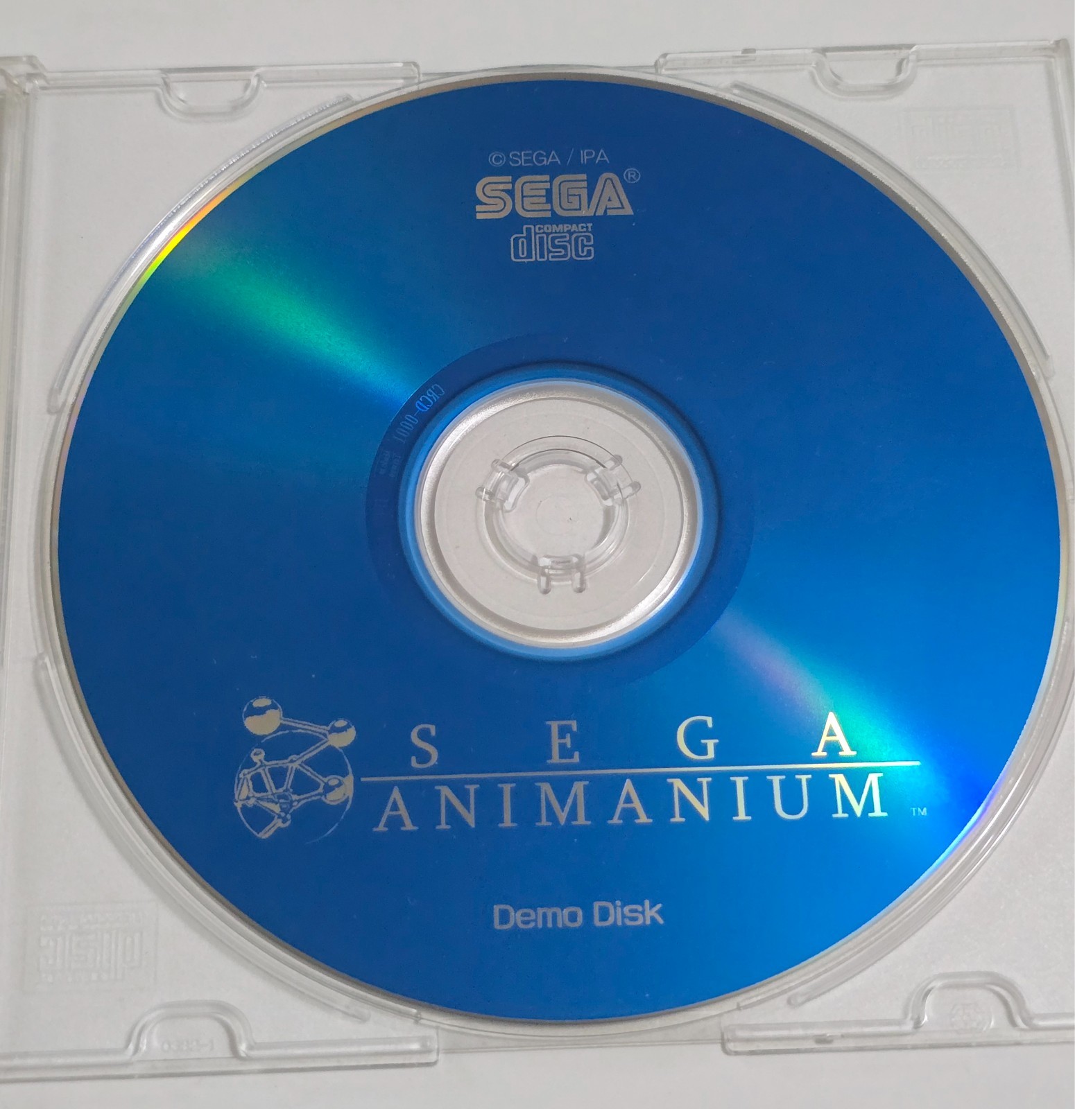 SEGA ANIMANIUM DEMO DISC E3 VIDEO GAME PROMO CD PC ANIMATION VTG ROM GENESIS