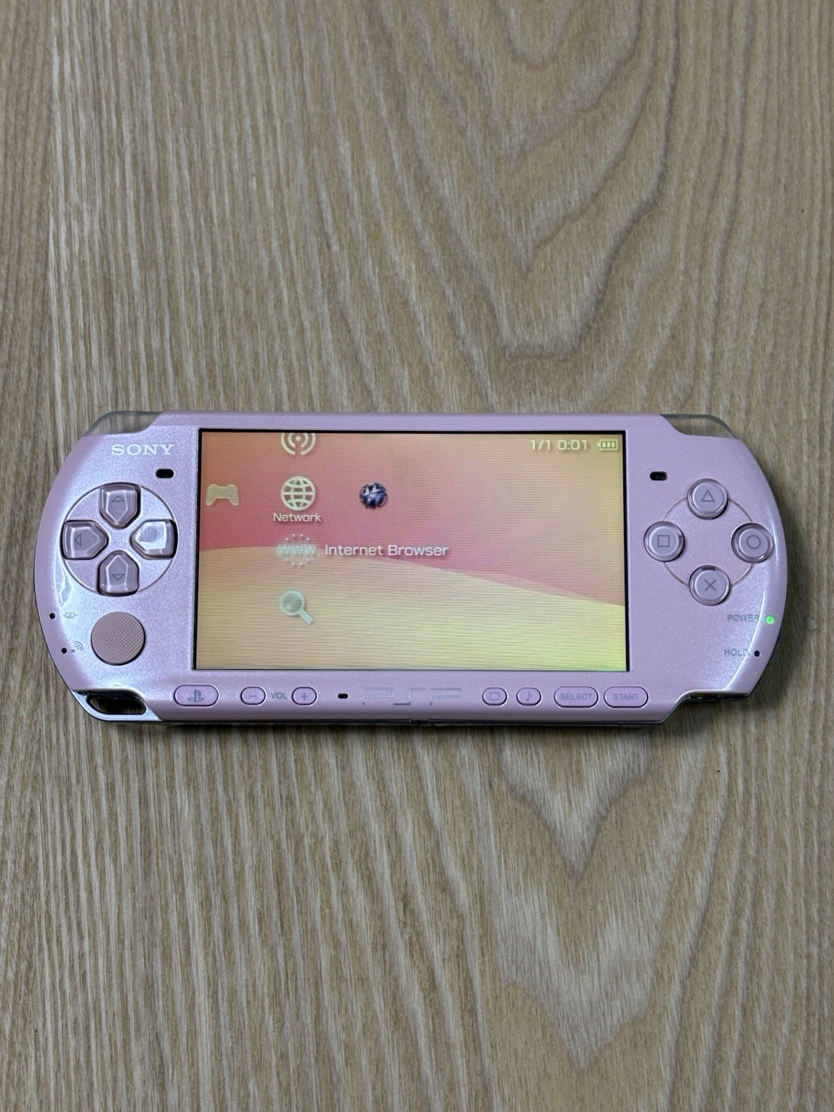 Sony PSP 3000 Blossom Pink Handheld Console PSP-3000 Region Free Tested Japan