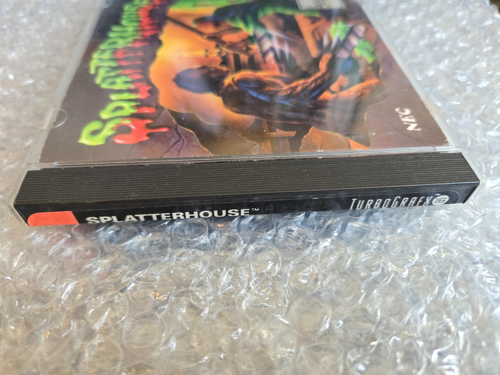 Turbografx 16 Splatterhouse CIC AUTHENTIC
