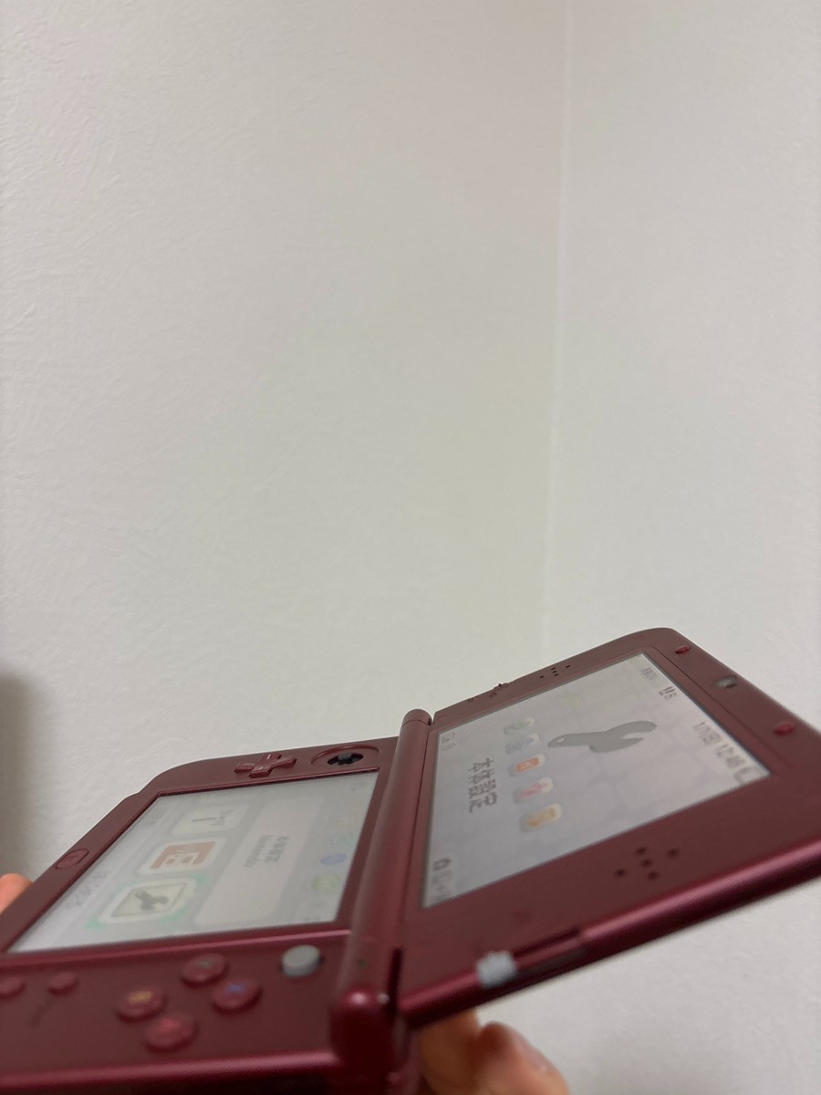 New 3DS LL XL Metalic red Japan Nintendo Console region Japanese B982 dual IPS