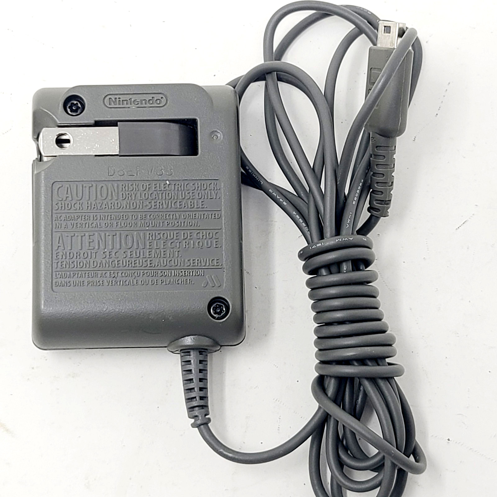 Official Nintendo USG-002 DS Lite Wall Charger AC Adapter, Tested Working