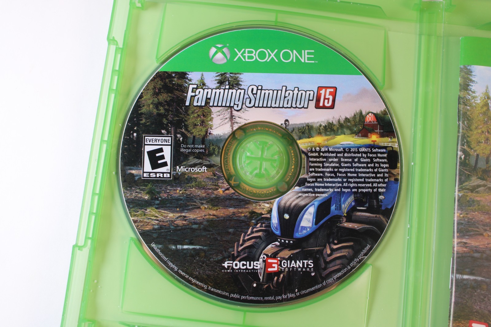 Farming Simulator 15 (Microsoft Xbox One, 2015) Authentic, Complete, Tested