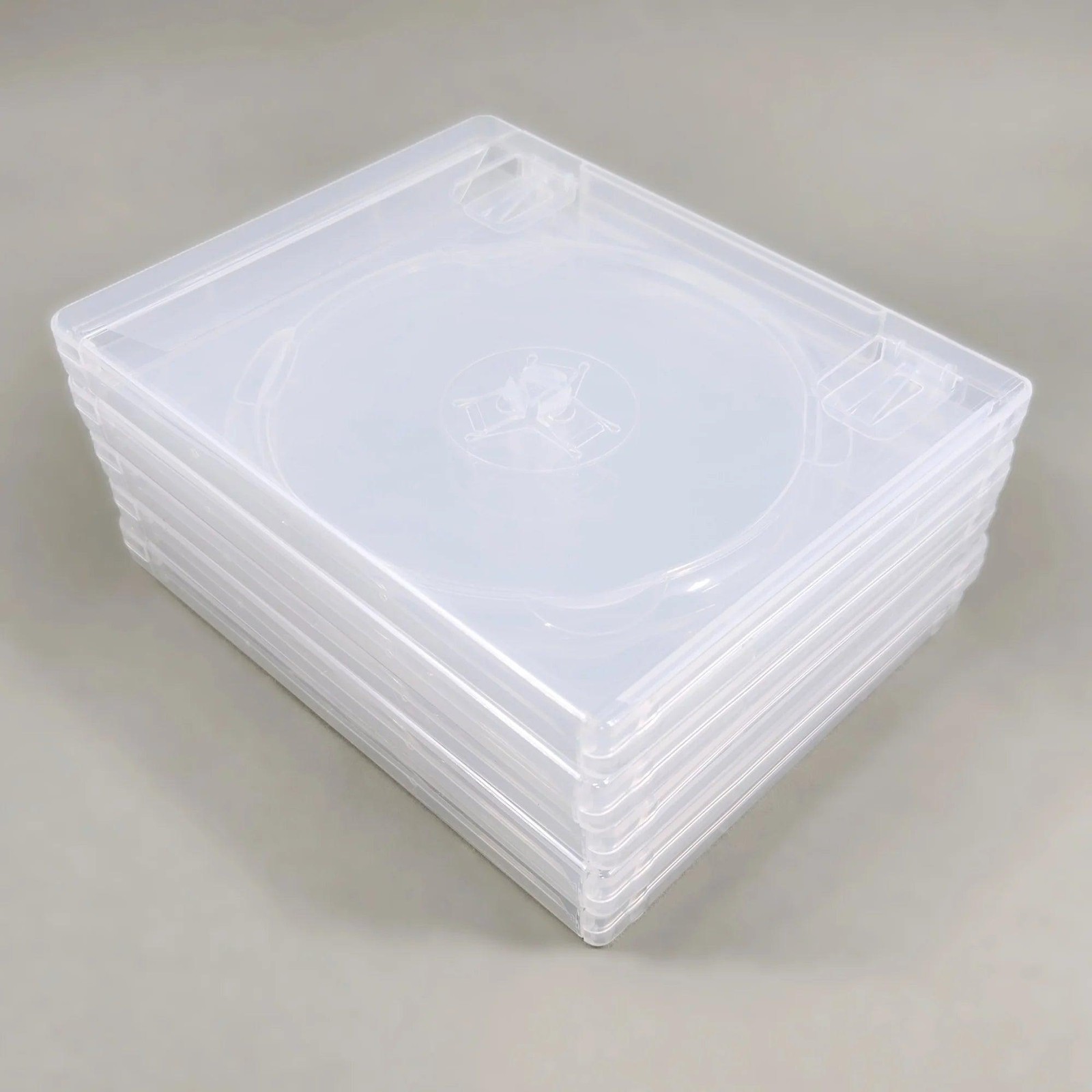 PS3 Replacement Game Case 5-Pack – Clear Empty Disc Cases Only for PlayStation 3