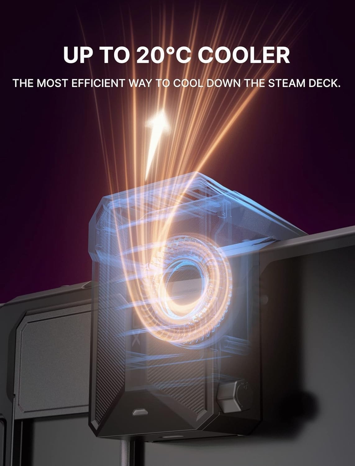 Complete Modular Protection for Steam Deck, Includes Cooling Fan & Accessories