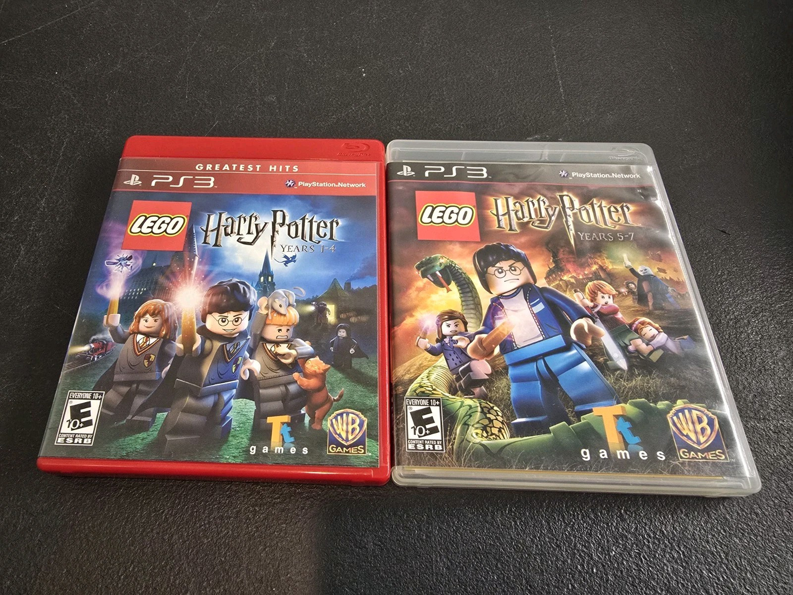 PS3 Harry Potter Years 1-4 & Harry Potter 5-7 Lego PlayStation video game lot