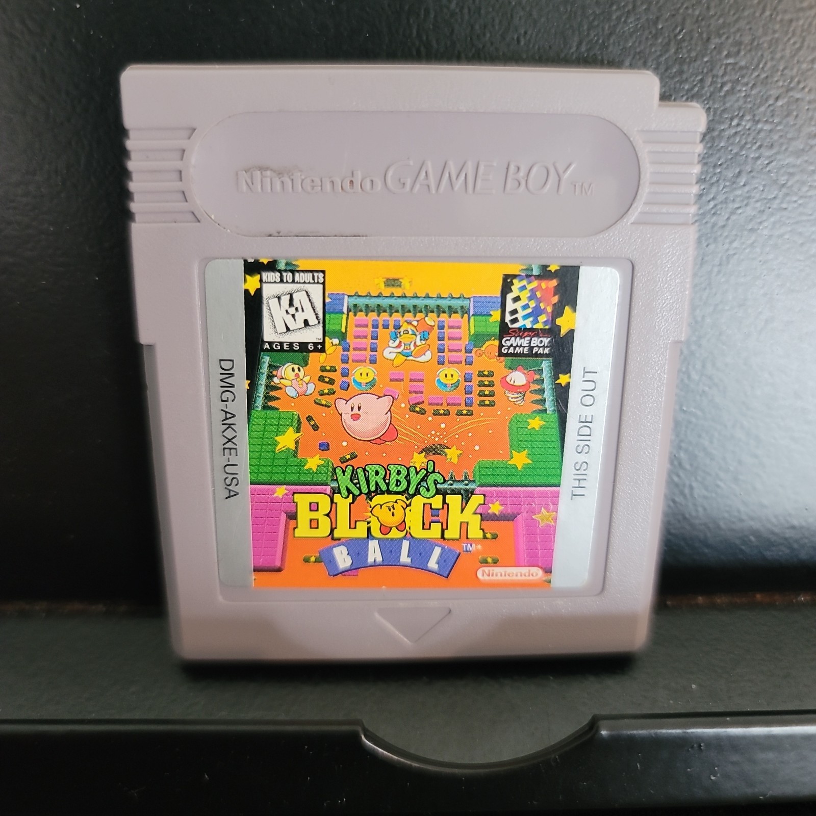 Kirby’s Block Ball Nintendo Game Boy