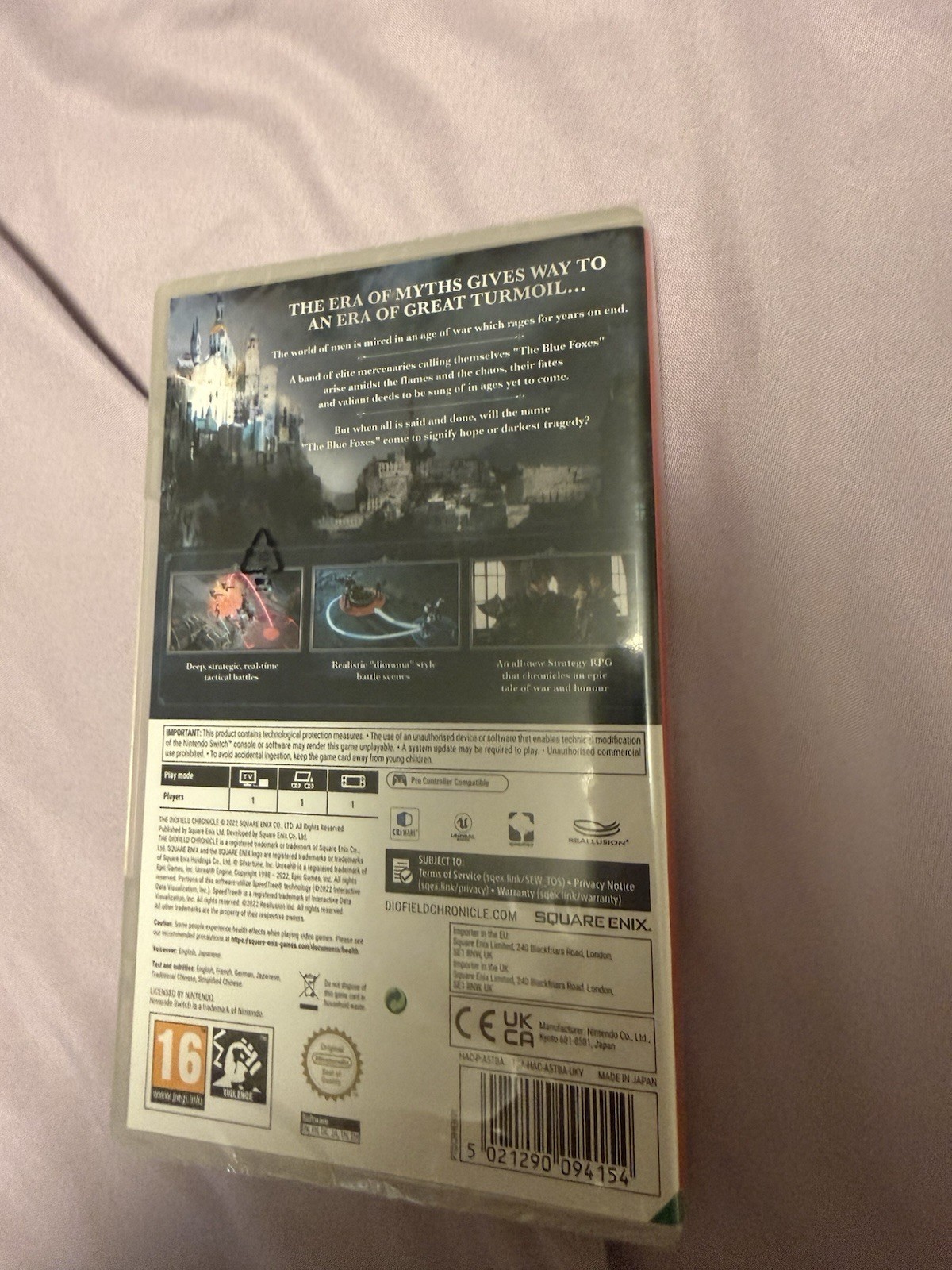 Square Enix The DioField Chronicle Nintendo Switch PAL PEGI 16