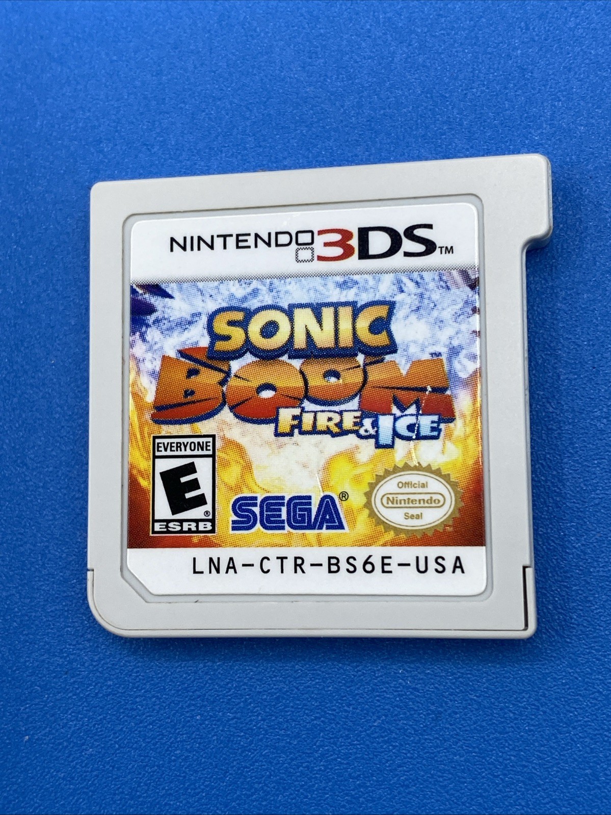 Sonic Boom: Fire & Ice (Nintendo 3DS, 2016) Complete. (WITH BONUS DVD) Tested