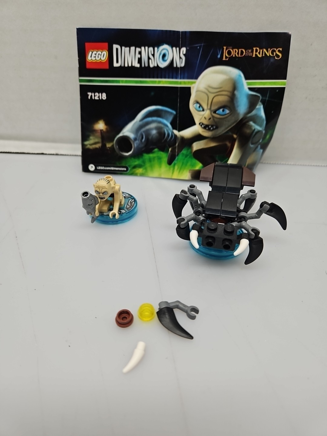 LEGO Dimensions Lord Of The Rings Gollum & Shelob The Spider Fun Pack 71218
