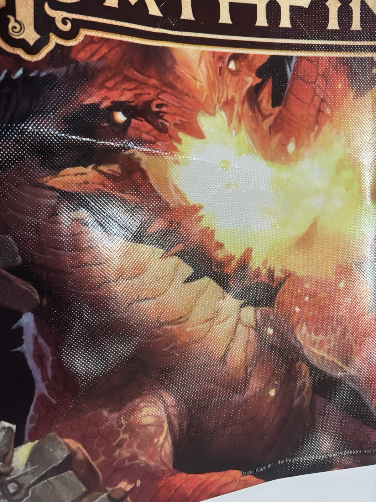 Terror Below Pathfinder 2019 Tote Bag Renegade Game Studios Paizo 24”x16” Rare