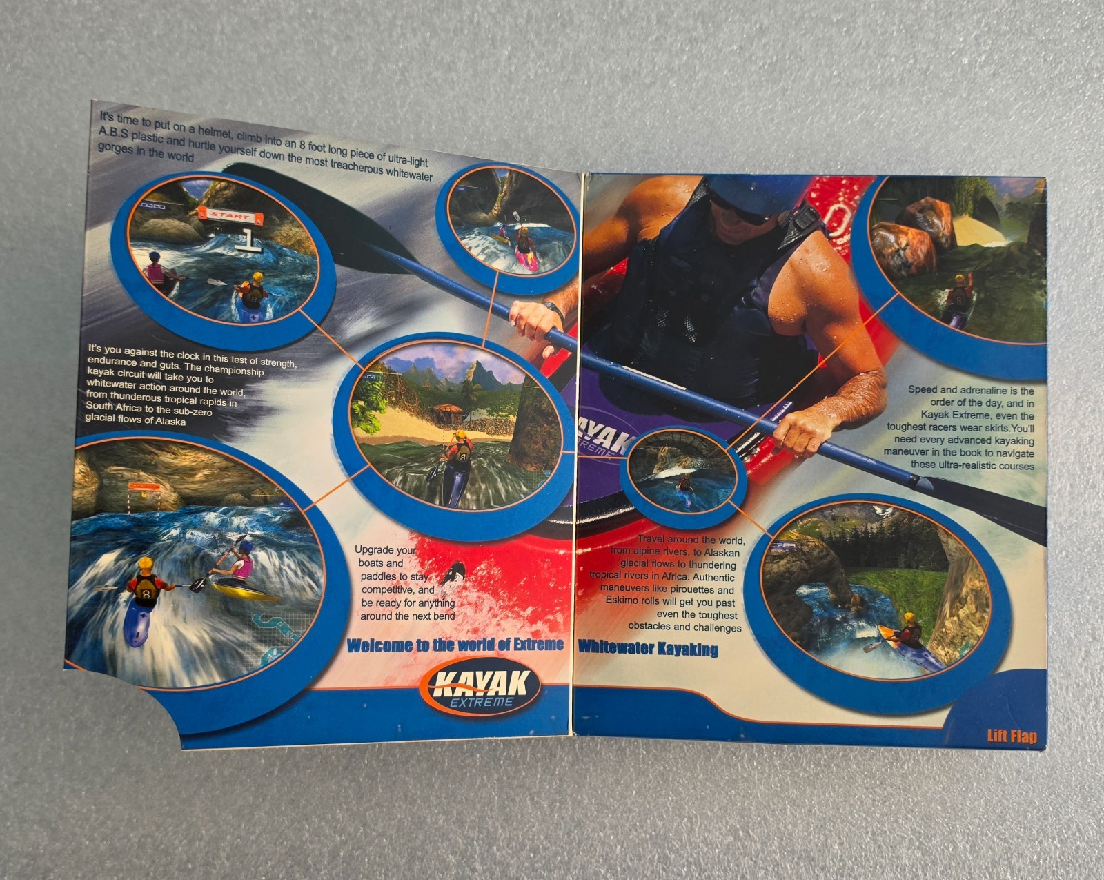Kayak Extreme PC CD-ROM Whitewater Kayaking Game Global Star Software