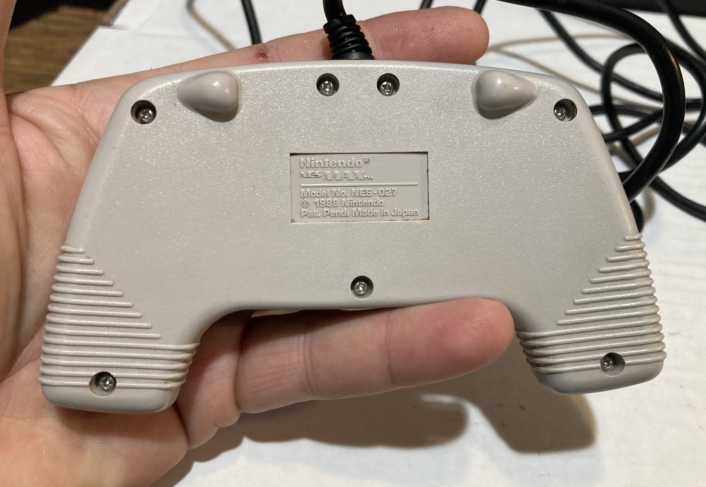 1988 Genuine Nintendo NES Max Controller Working