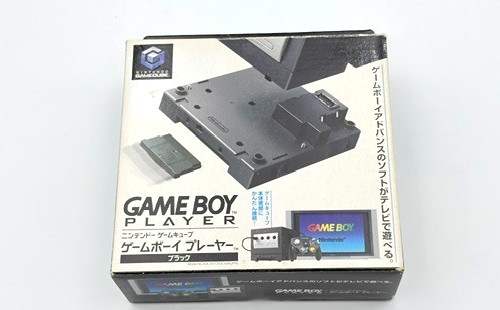 Gamecube GameBoy Player Black Japanese Region Disk DOL-017 w/Box Nintendo