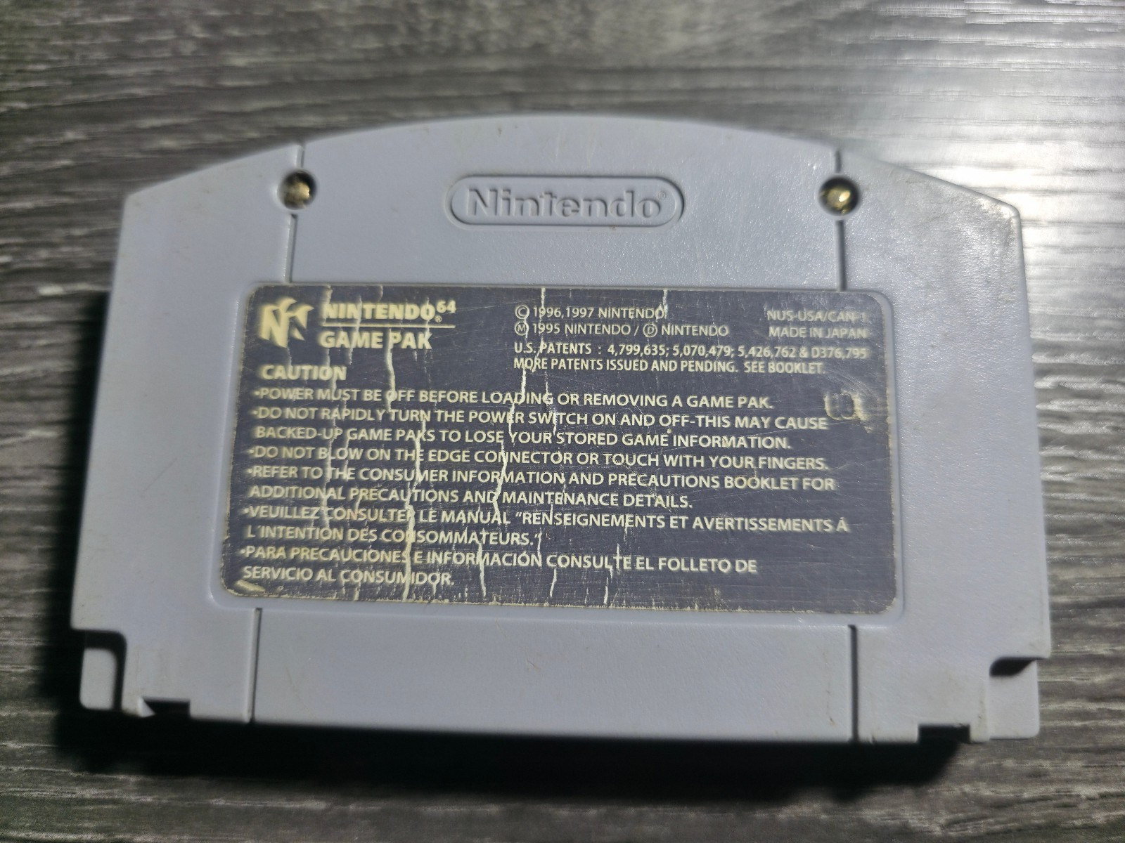 Star Fox 64 (Nintendo 64, 1997) N64 Cart Only TESTED (Broken Clip)