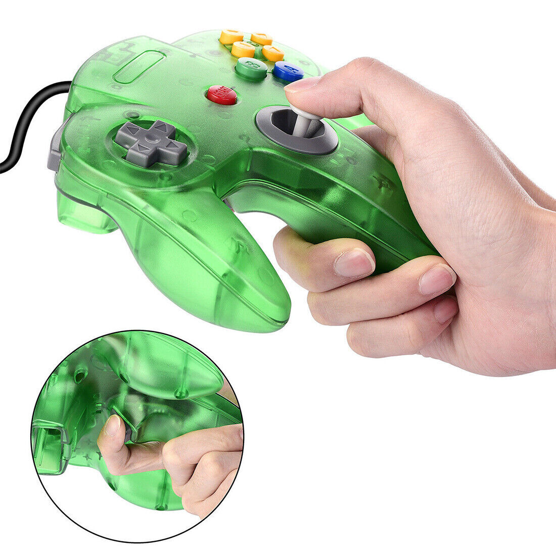 For Nintendo64 N64 USB Controller/ SNES Gamepad Joystick For PC MAC Raspberry Pi
