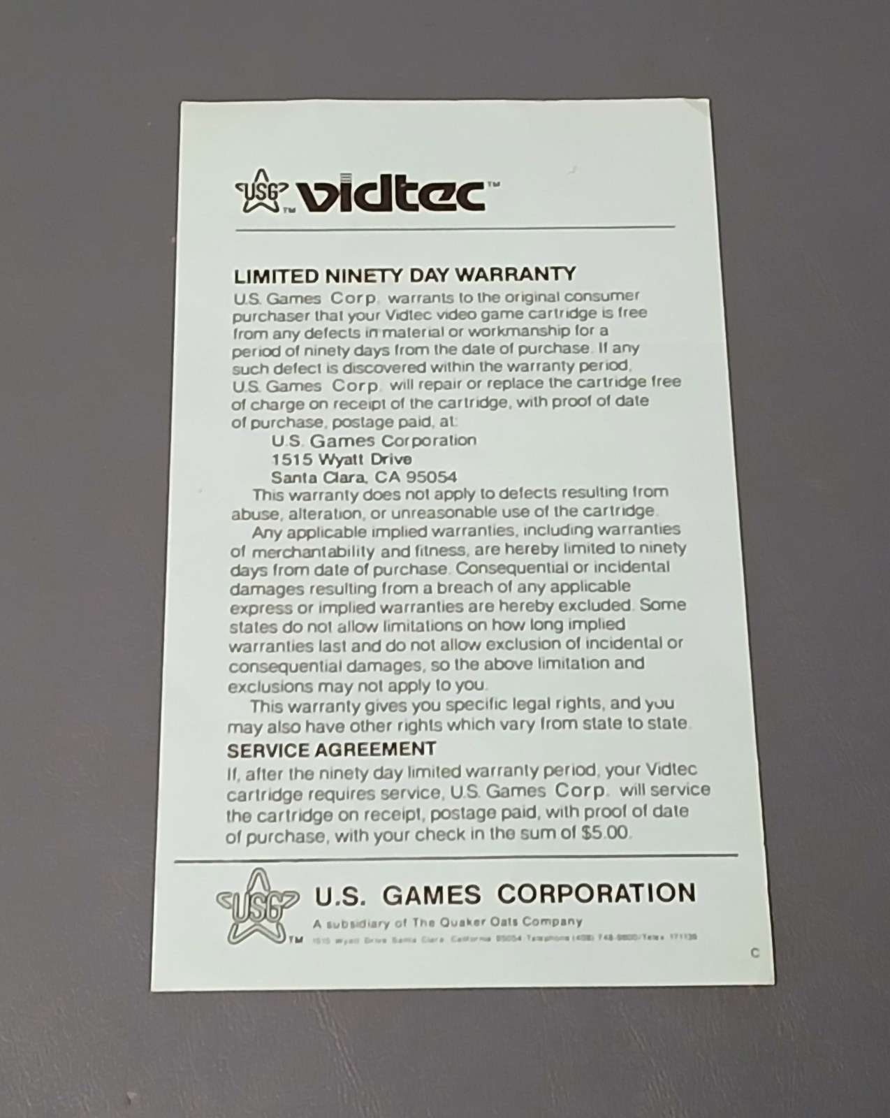 Atari 2600 Word Zapper By Vidtec Complete In Box (CIB) With Manual And More