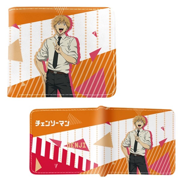 Chainsaw Man Bi-Fold Wallet – DENJI STYLE A New (Anime 4×5″ Billfold)