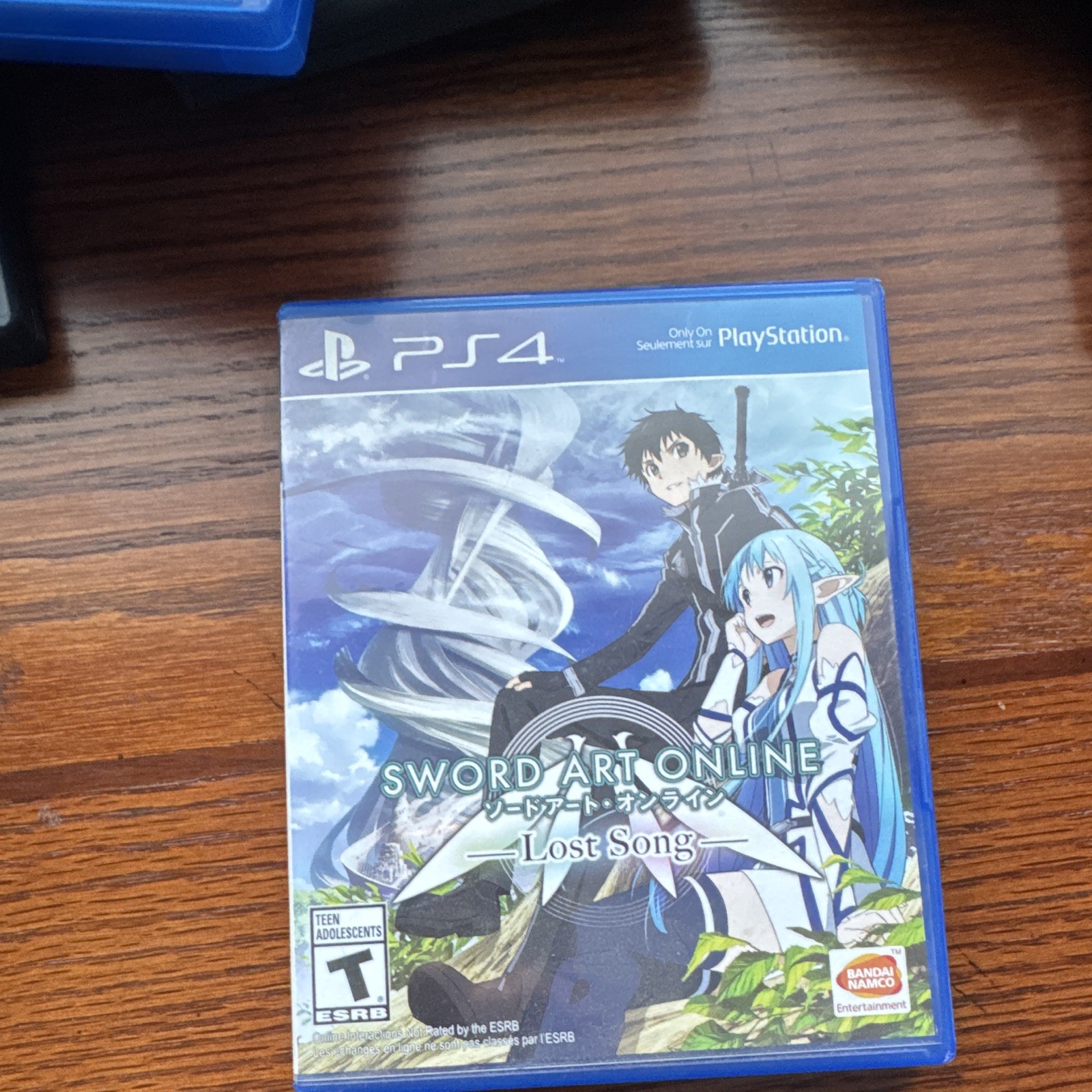 BANDAI NAMCO Sword Art Online: Lost Song PS4 Disc & Case, MP/Online, T