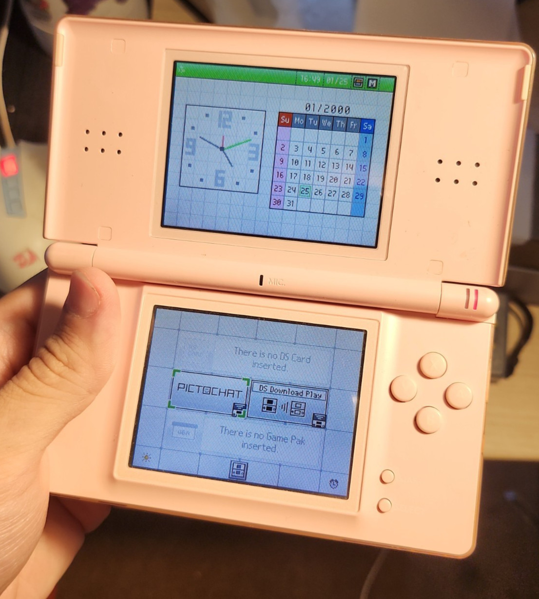 Nintendo DS Lite Console – Coral Pink – In Box