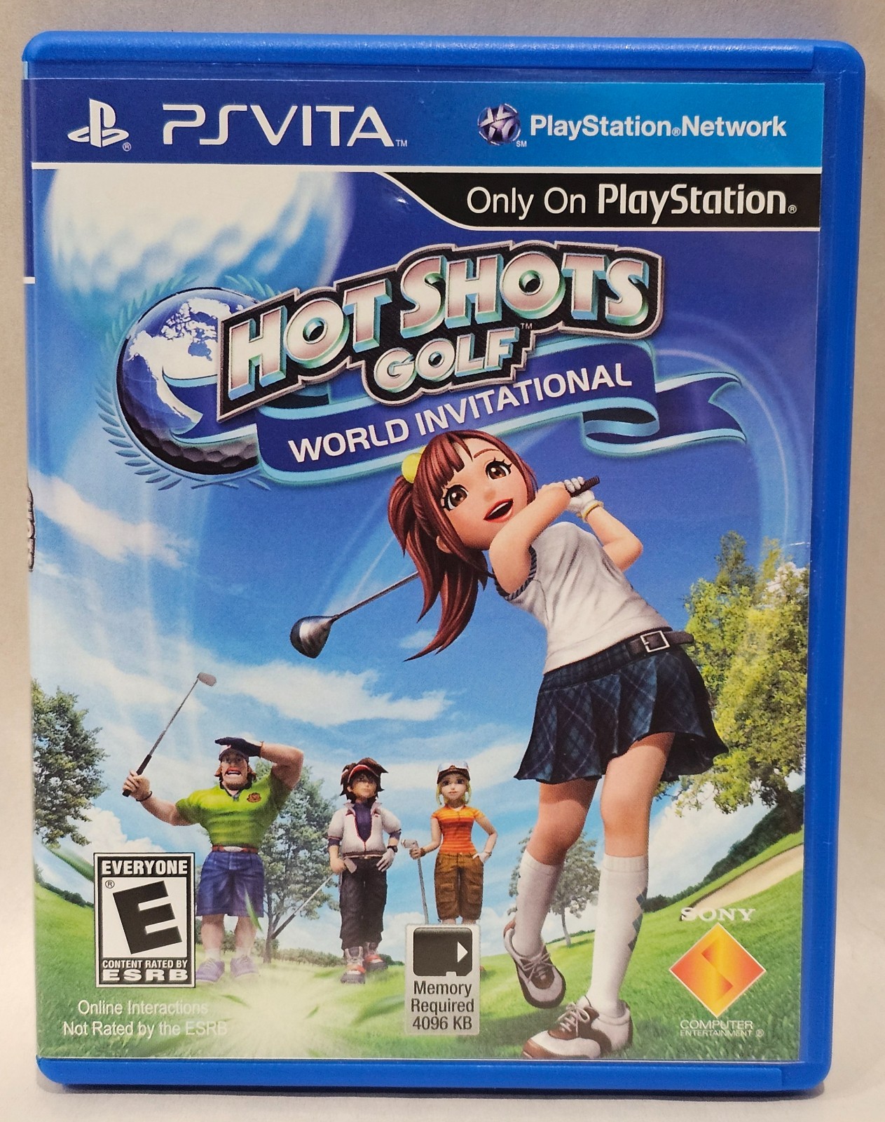 Hot Shots Golf: World Invitational Sony PlayStation Vita Complete CIB