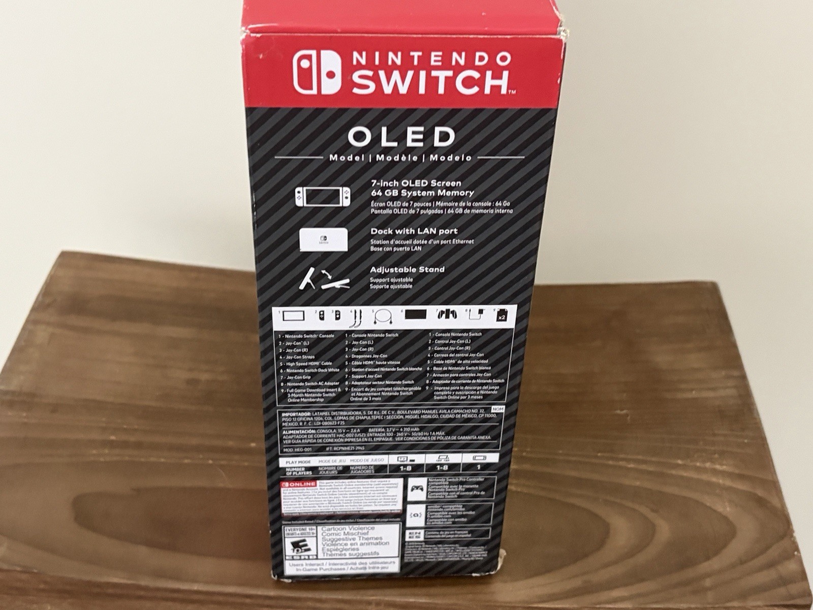 Nintendo Switch Super Smash Bros Bundle OLED Dock Joy-Cons AC Adapter No Console