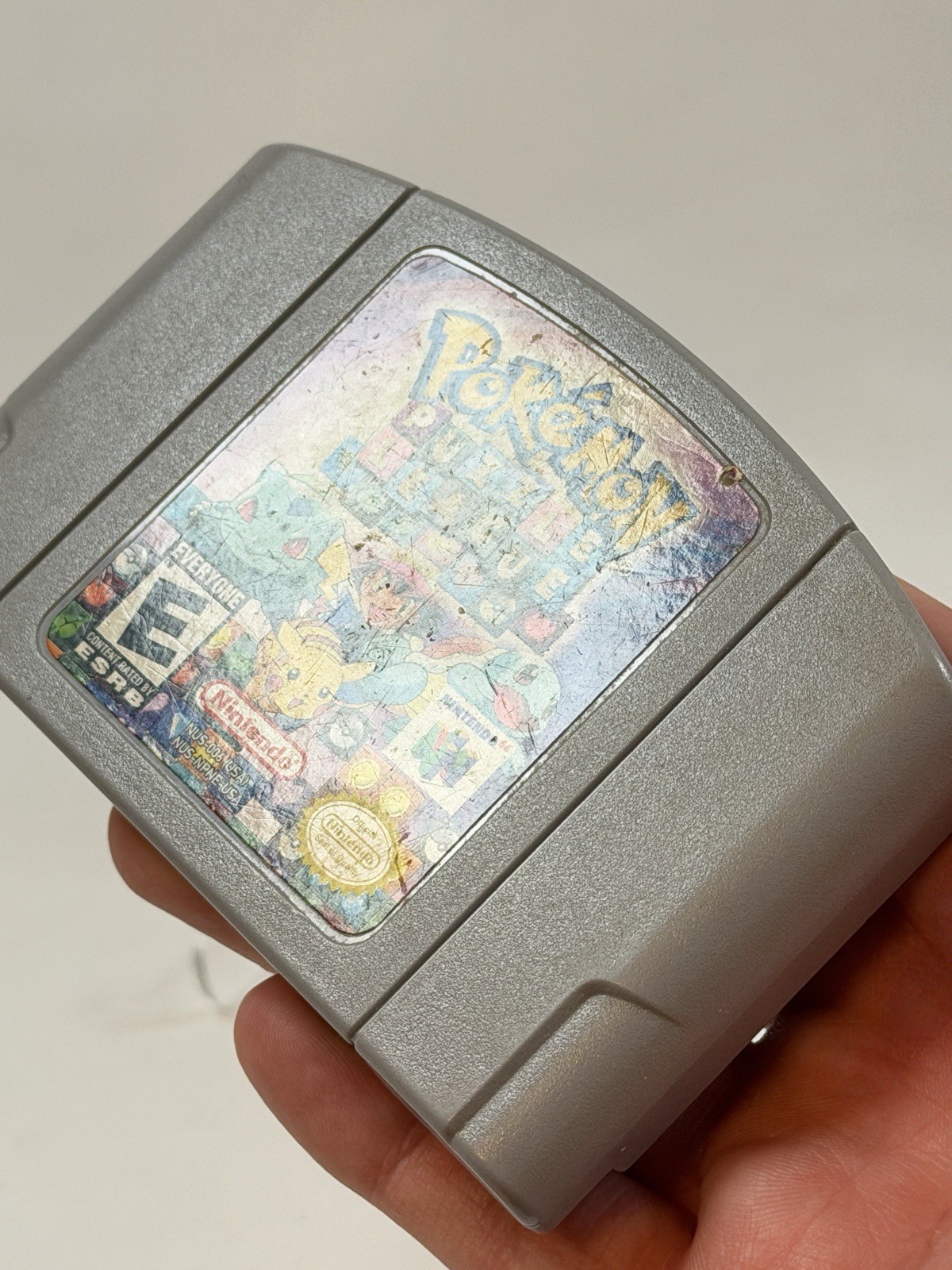 Pokemon Puzzle League (Nintendo 64 N64, 2000) – Tested & Working!