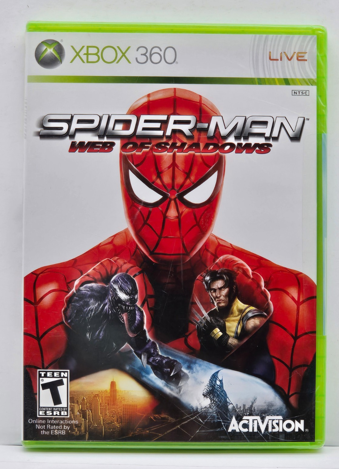 Spider-Man Web Of Shadows X-Box 360 Game – Factory Sealed