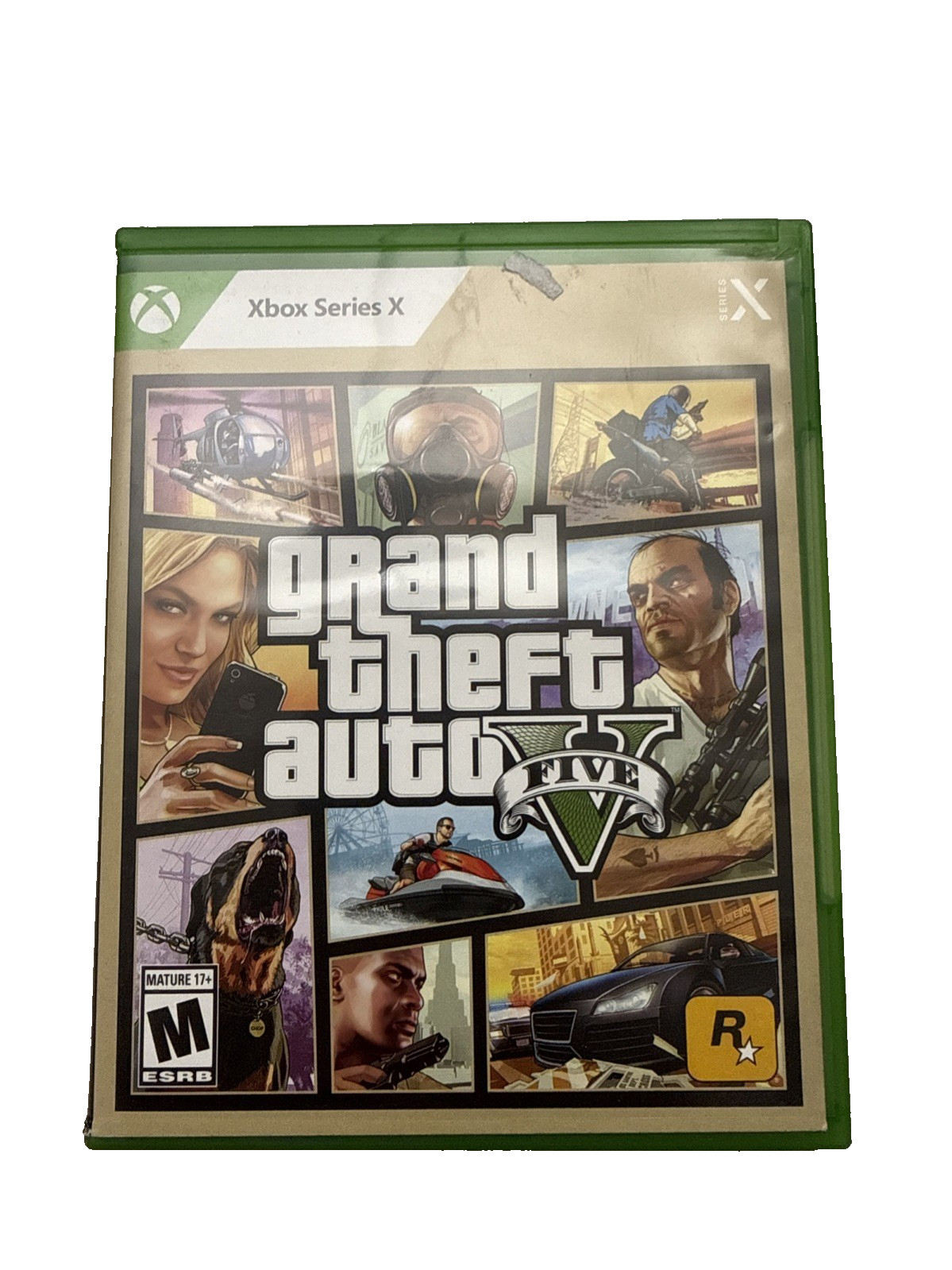 Grand Theft Auto V Xbox Series X Physical Disc GTA 5