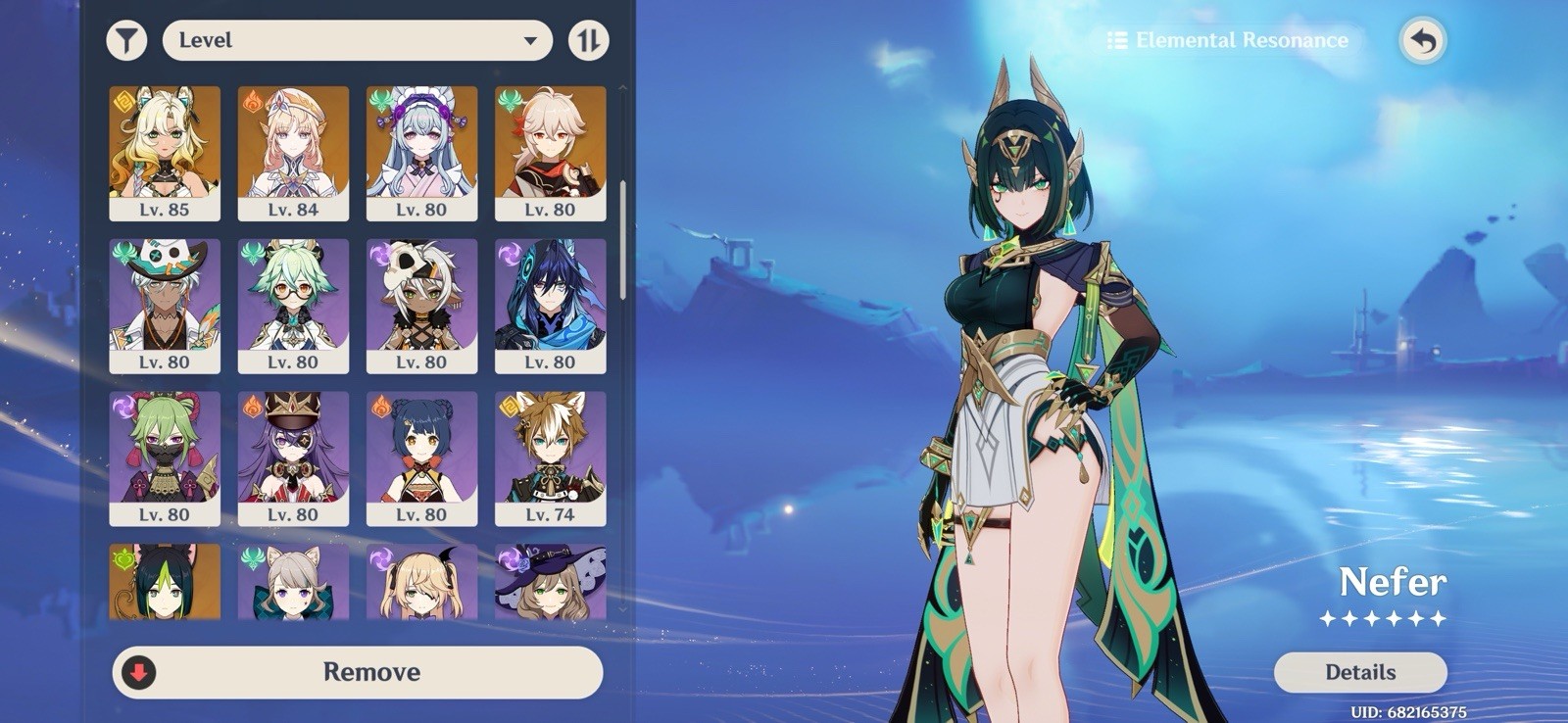 Genshin Impact America AR 60, C1 flins, 20 5 stars, 9 5 star weapons, 3k Primos!