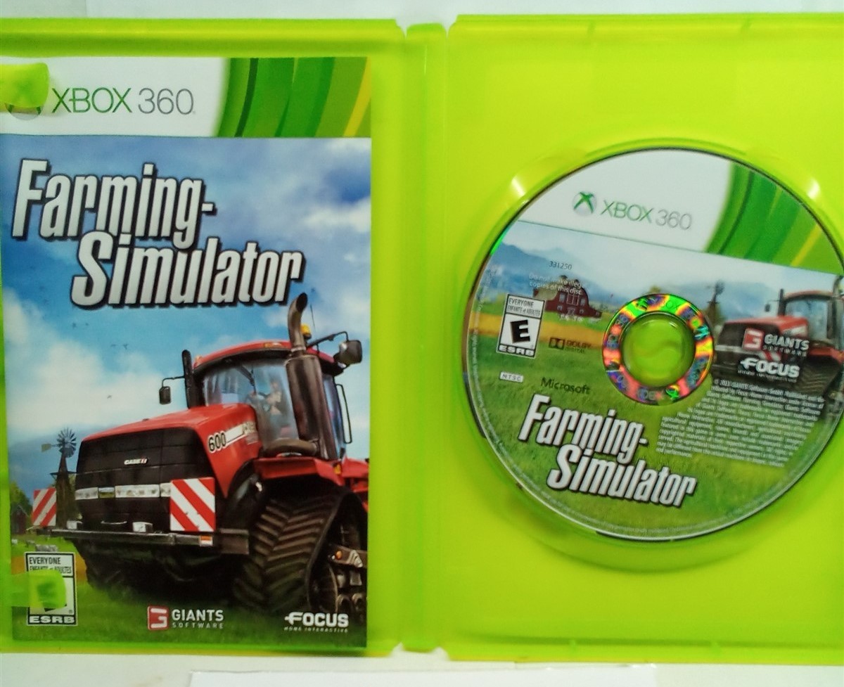 Farming Simulator (Xbox 360, 2013) Complete Tested Working – Free Ship