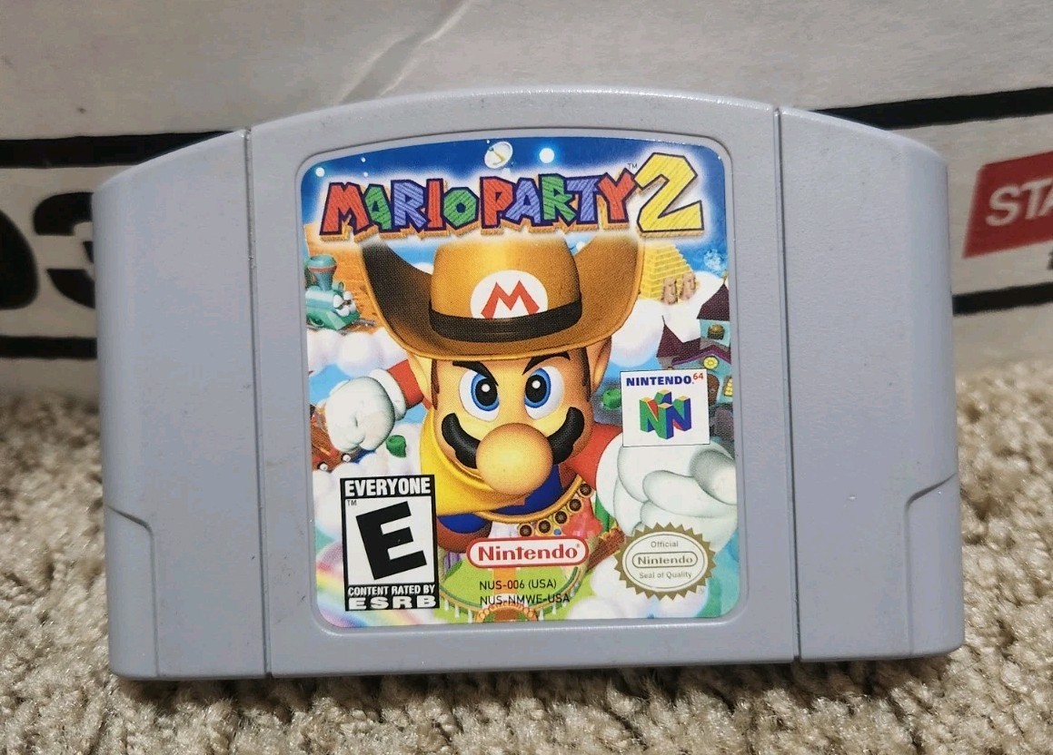 Mario Party 2 Nintendo 64 N64 Tested Authentic