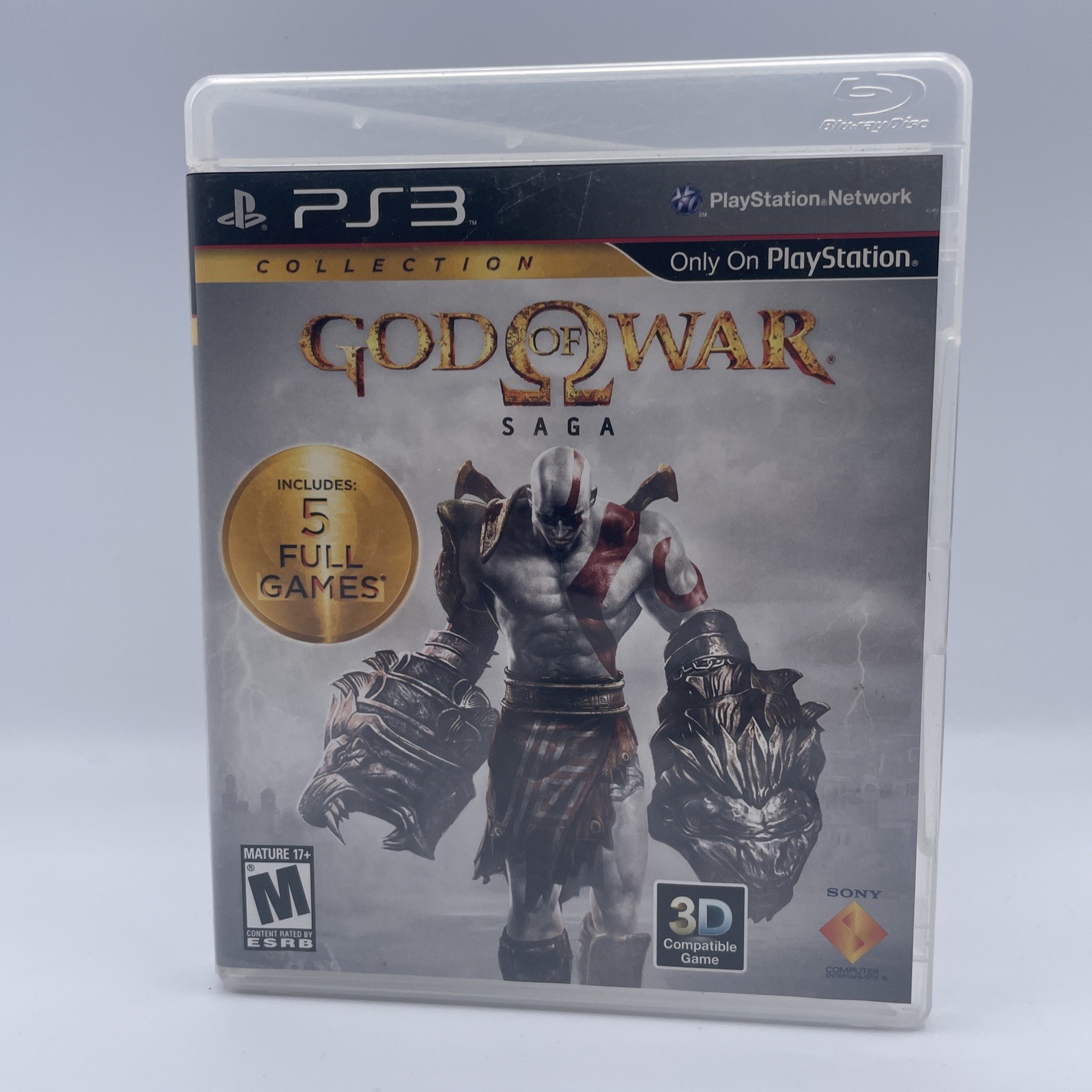 God Of War Saga PlayStation 3 PS3 Tested Working Excellent