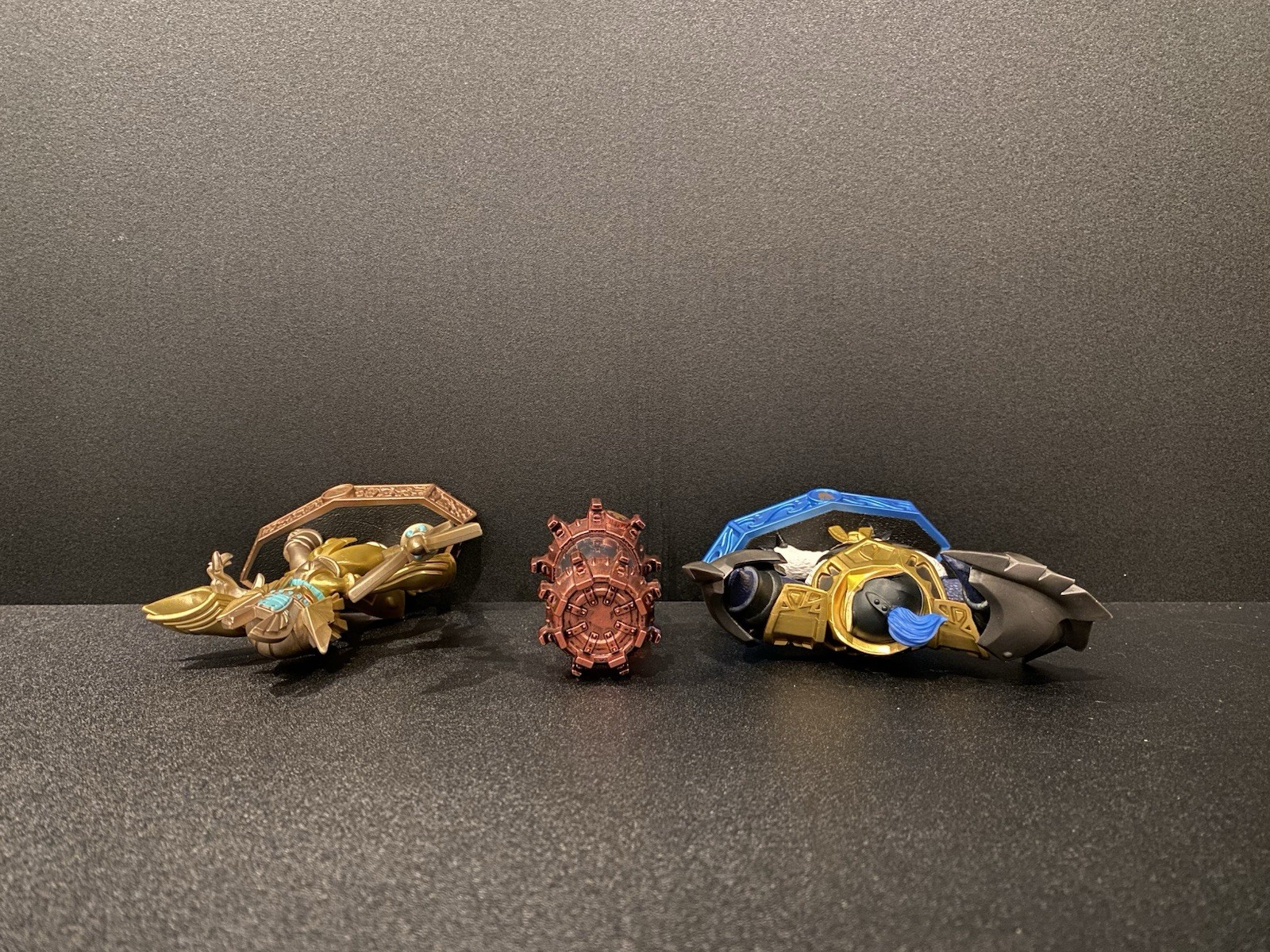 Skylanders King Pen Golden Queen Fire Reactor Creation Crystal Lot of 3 Figures