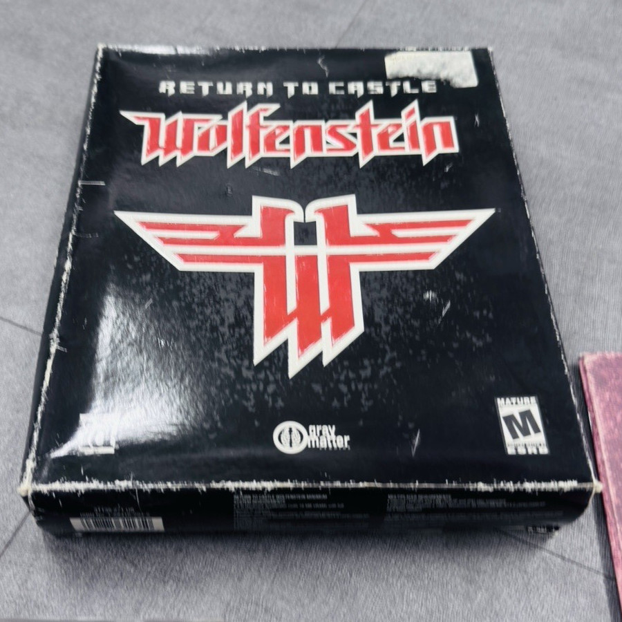 Return to Castle Wolfenstein Boxed PC CD-Rom Game with Instruction Manual