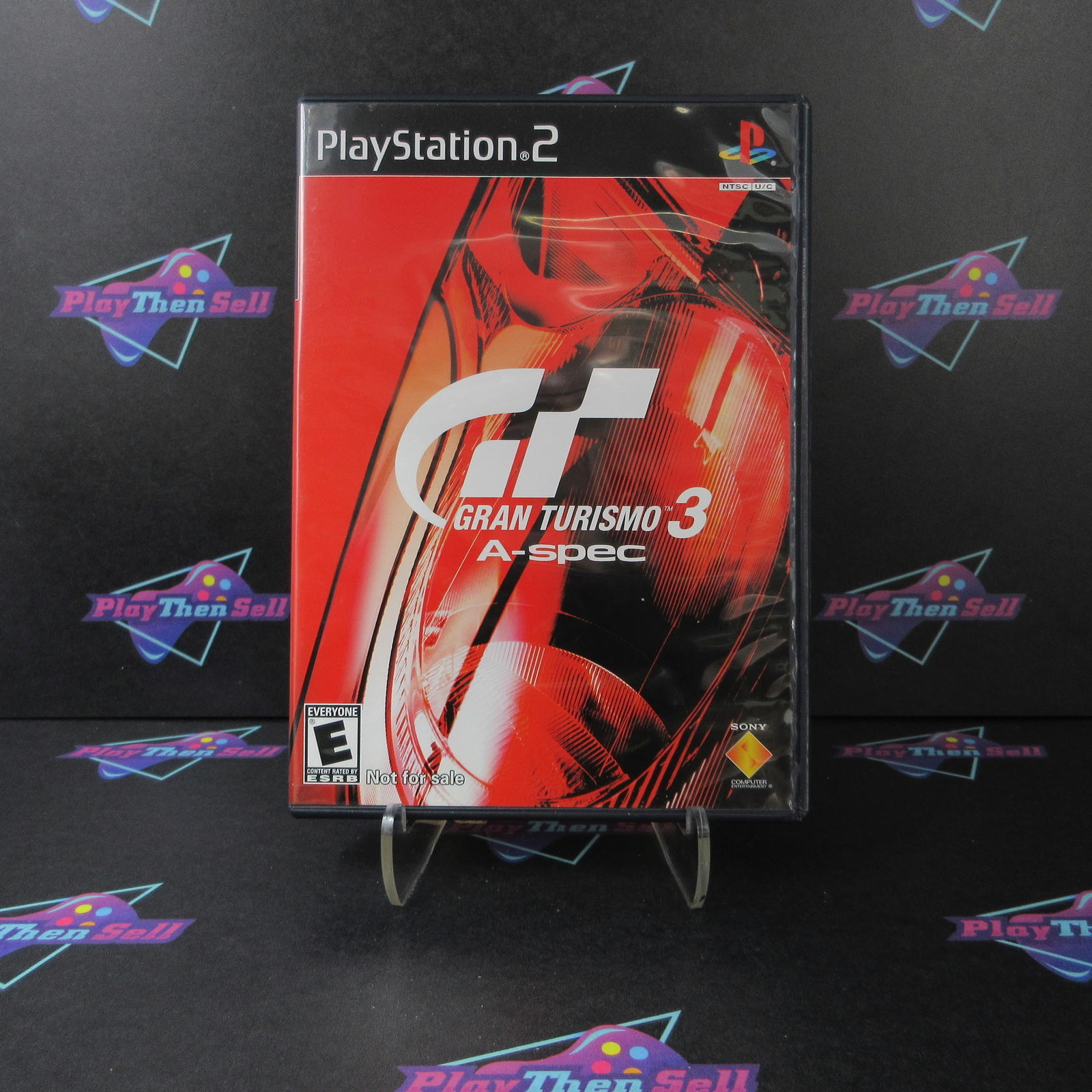 Refurbished Gran Turismo 3 A-spec Red Cover NFS PS2 PlayStation 2 Complete – ..