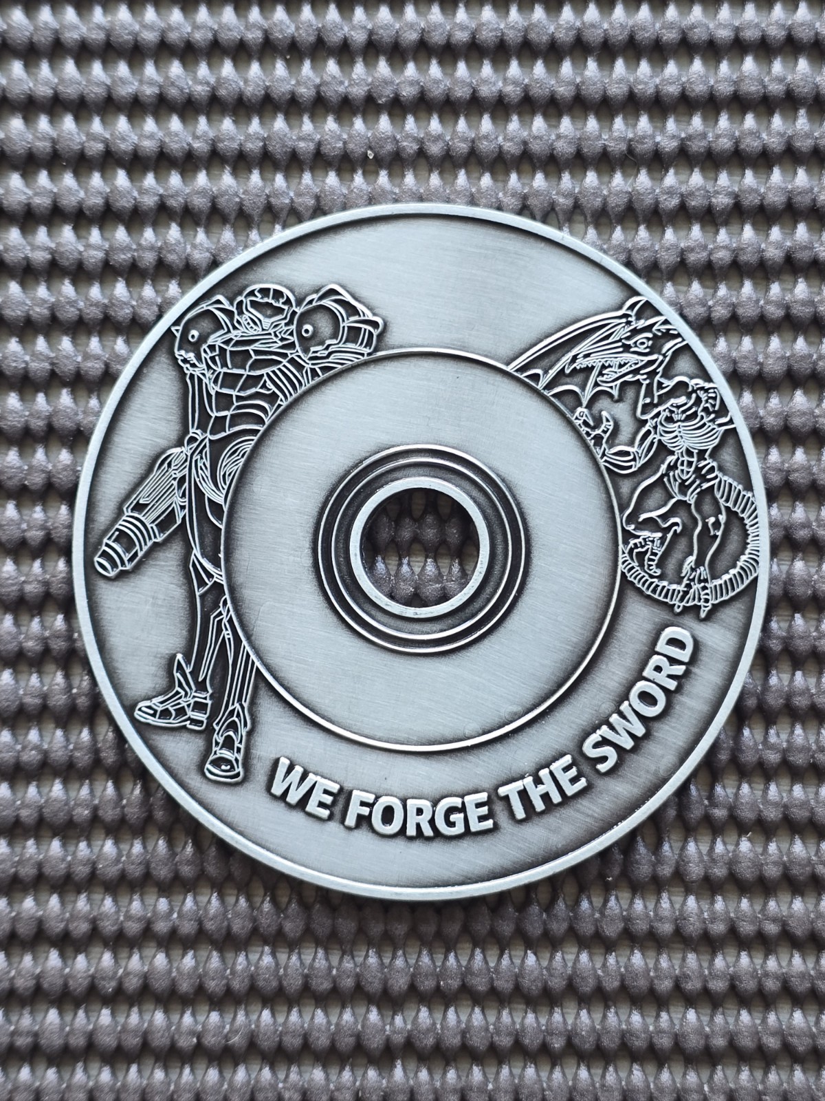 Nintendo Metroid Challenge Coin Medal Gamecube Rare Promo US NAVY GC NES Type 1