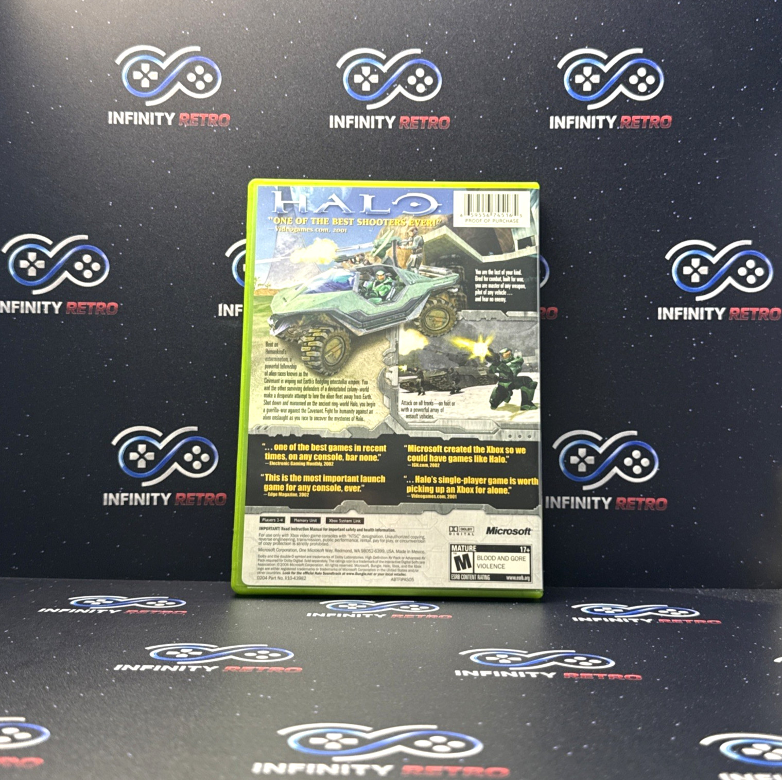 Halo: Combat Evolved GOTY Edition Microsoft Original Xbox CIB Refurbished Tested