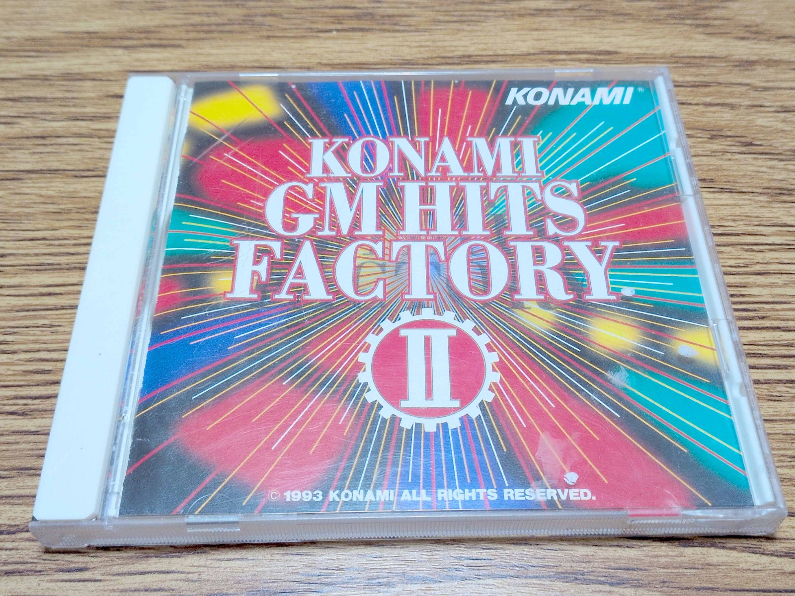 KONAMI GM HITS FACTORY II Rare Game Music CD with Arranged Versions