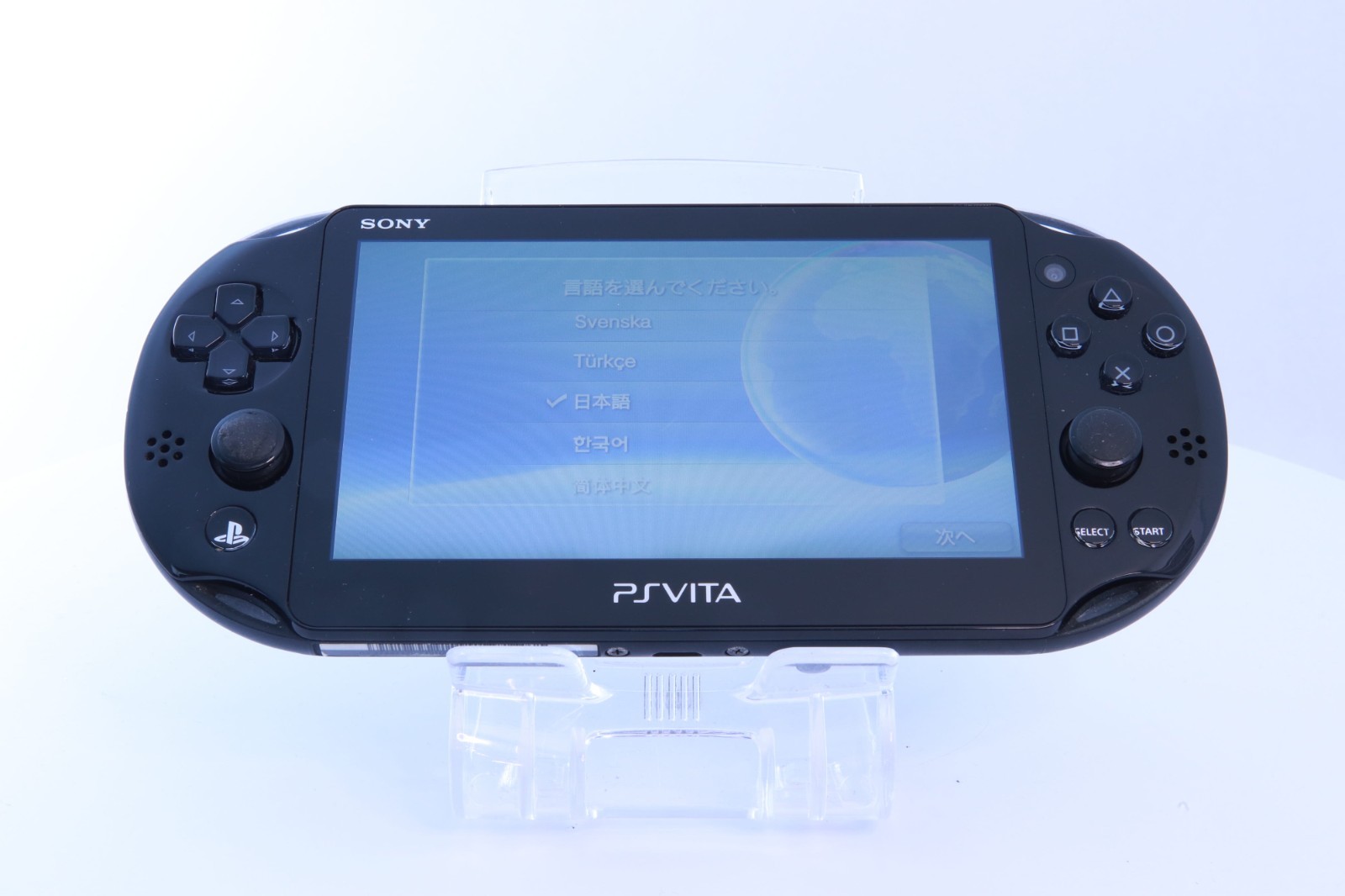 JP Game PS Vita PCH-2000 Black [ Rank：B]