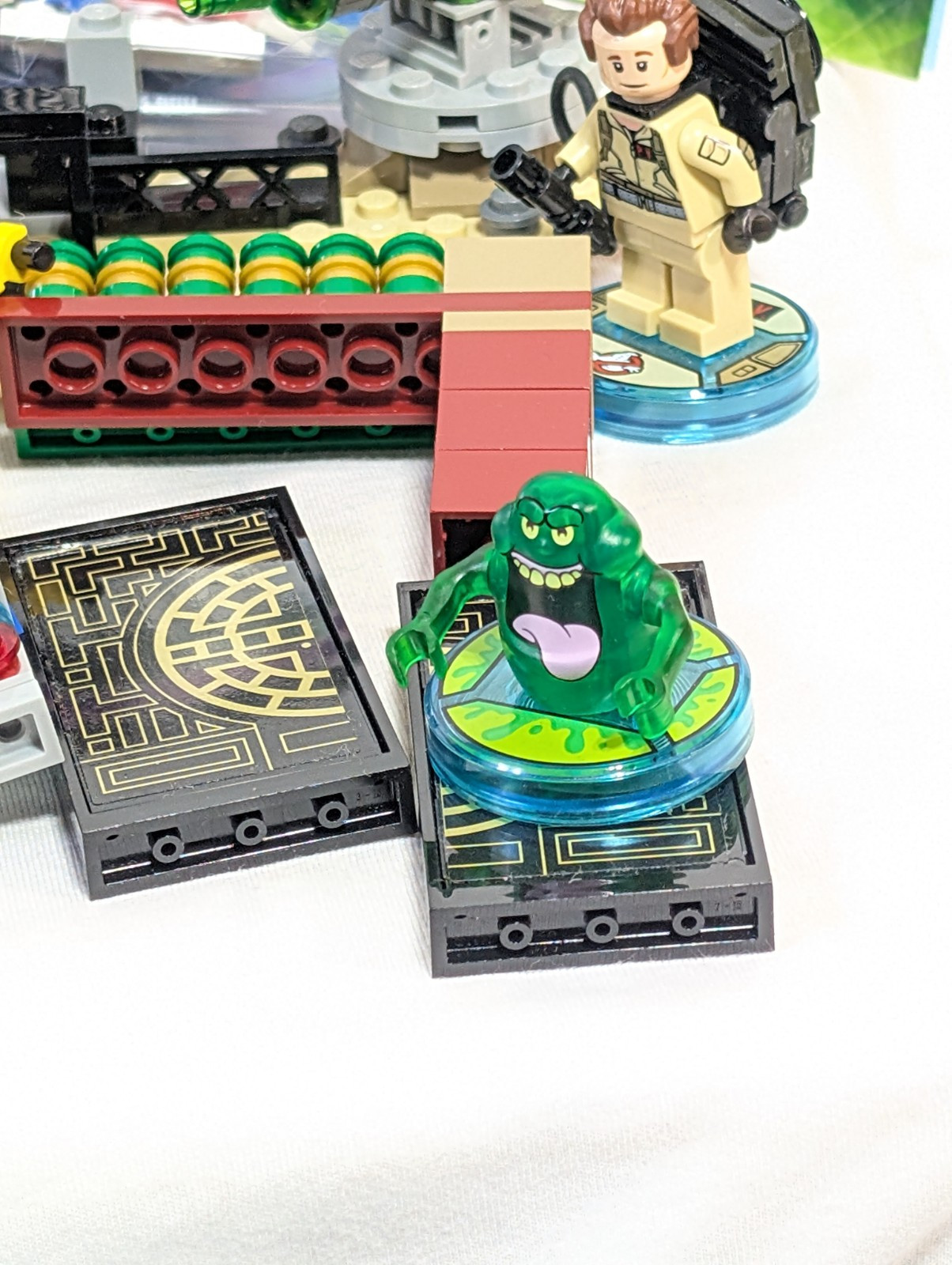 Lego Dimensions Lot Ghostbusters Wii U Game Slimer Portal Batman Ecto-1