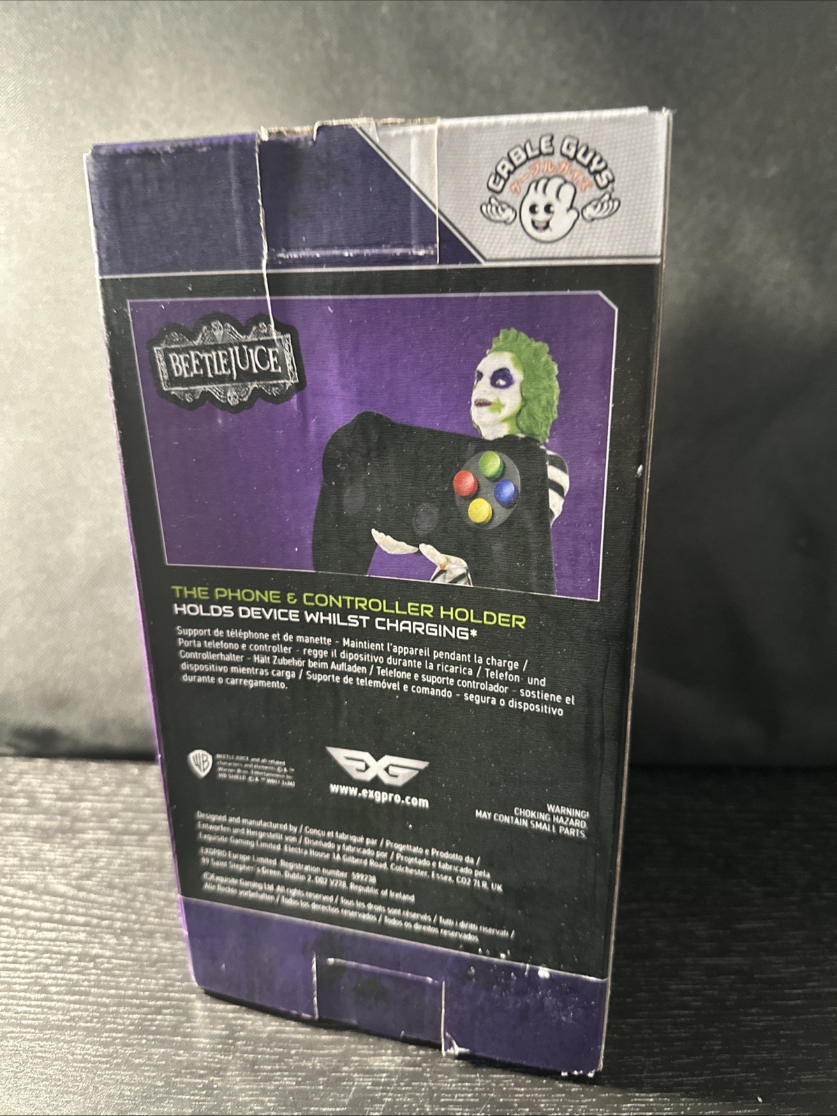 Beetlejuice PS3 PS4 PS5 XBOX NES Controller Stand Mobile Smart Phone Holder NIB