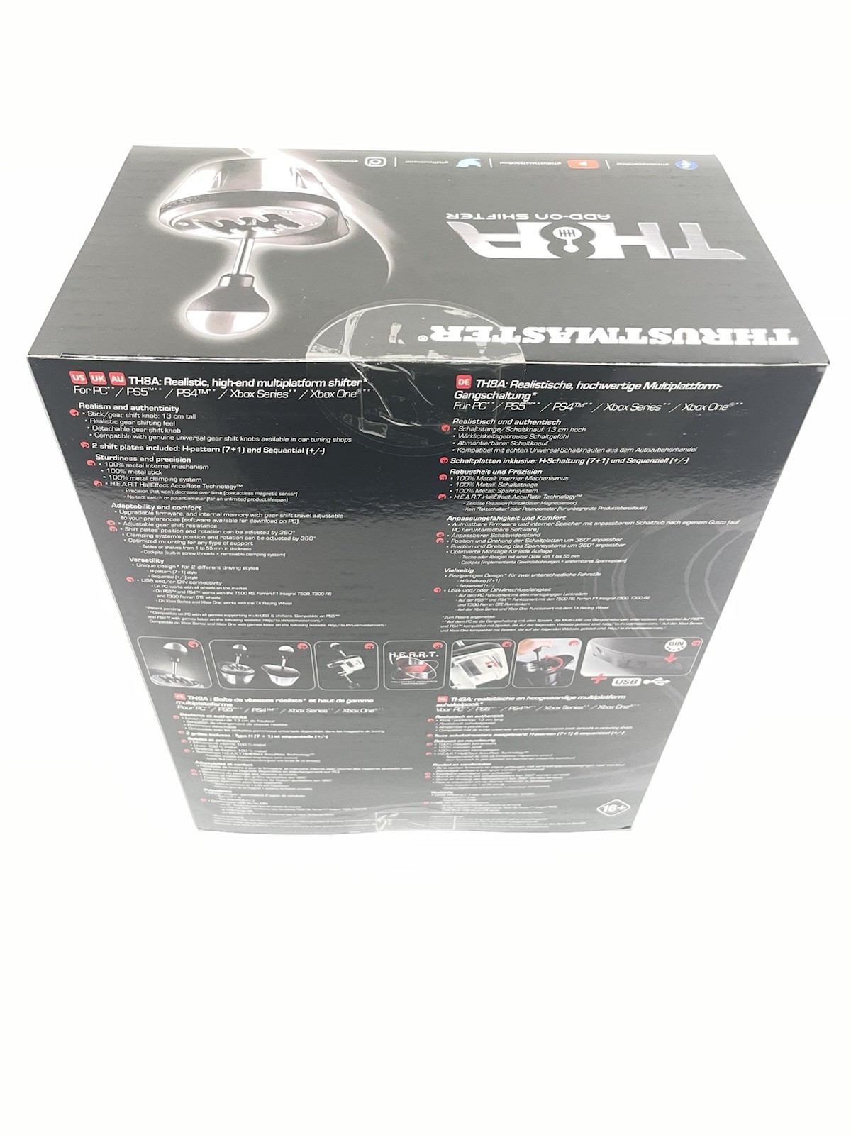 Thrustmaster TH8A Multi-Platform Add-On Shifter for PC PS5 PS4 Xbox NEW NIB