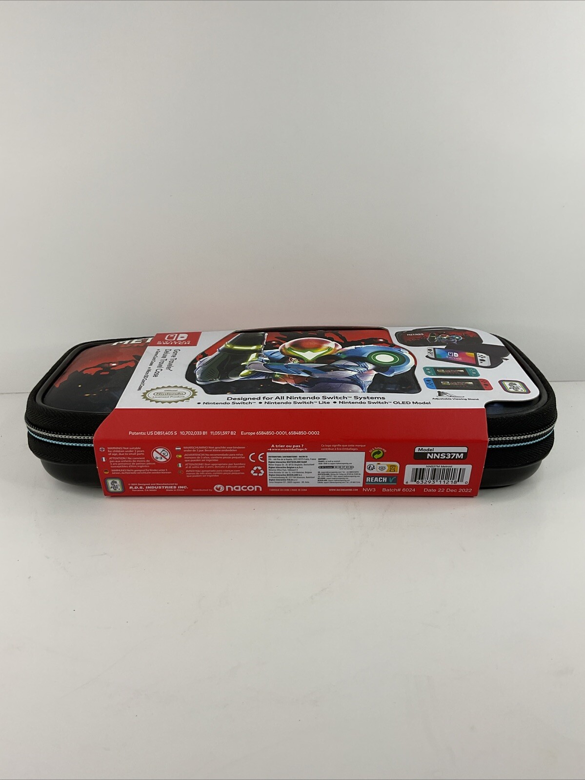 Nintendo Switch METROID DREAD Game Traveler Deluxe Case “For All Models” (M3)