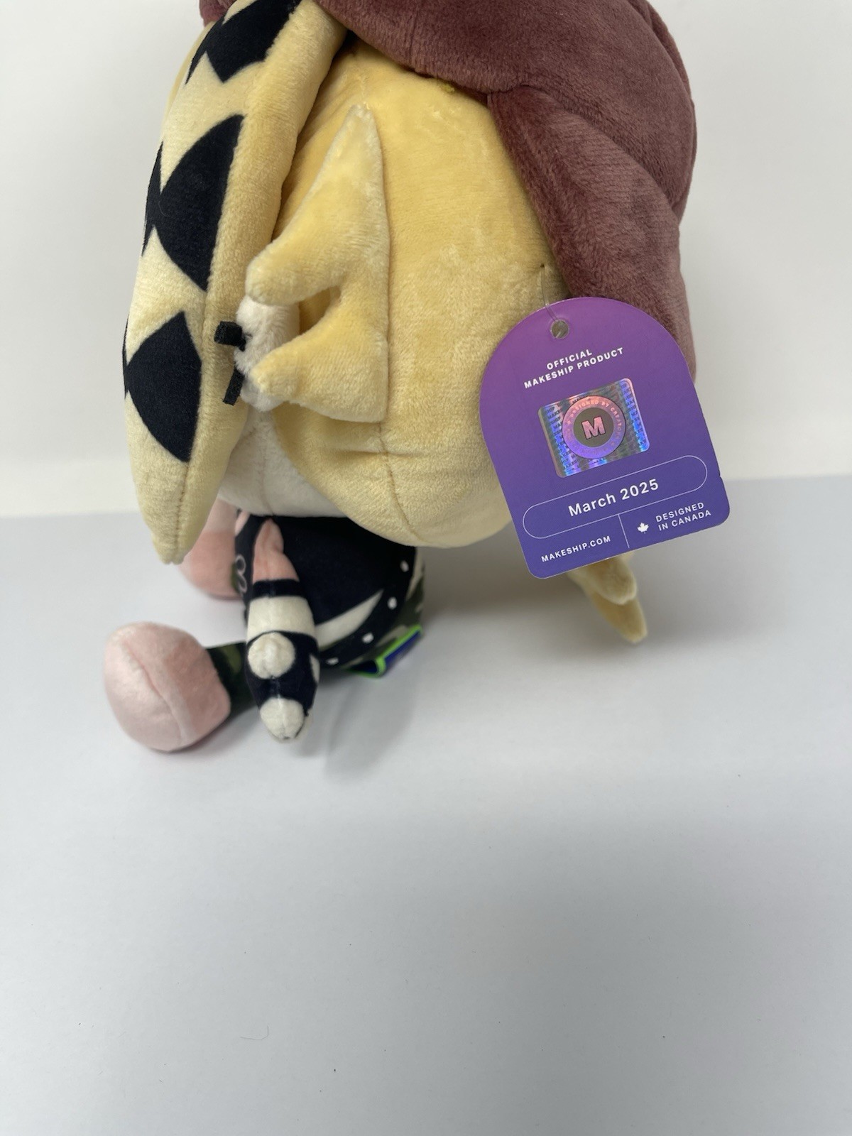 Makeship Jay Plush By GhostTundra Skater Indie Anime w/ Tags