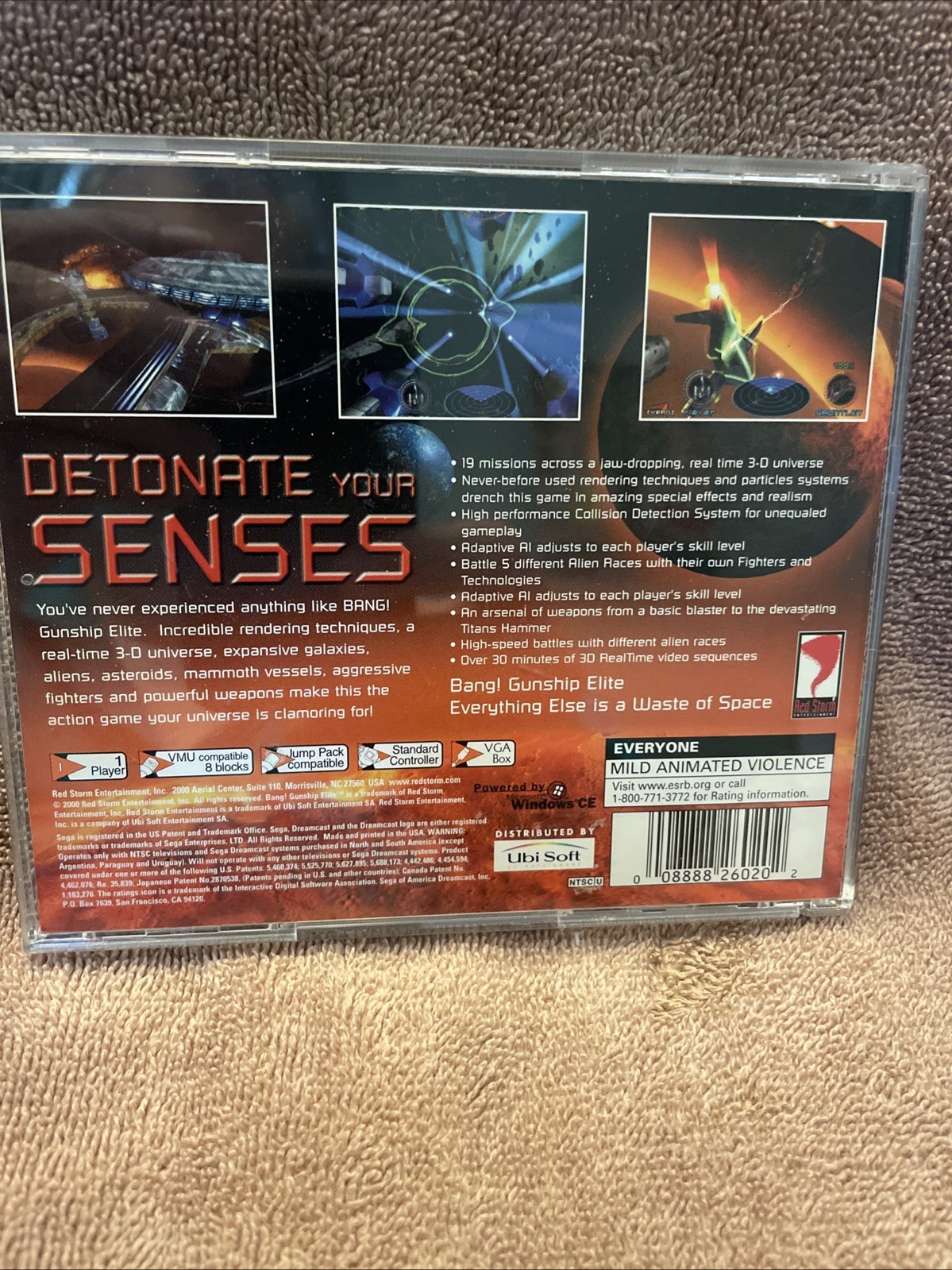 BANG Gunship Elite Sega Dreamcast – Disc Only No Manual