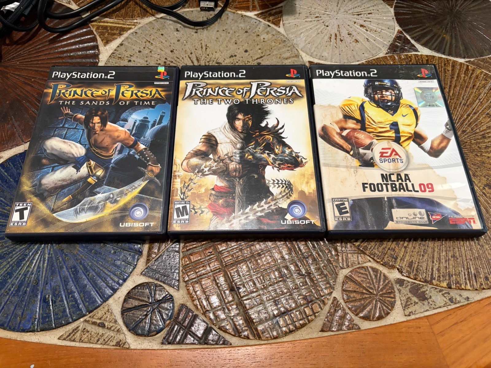 Sony PlayStation 2 (SCPH-30001) With 2 Controllers, 3 Games, And 256 MB Card