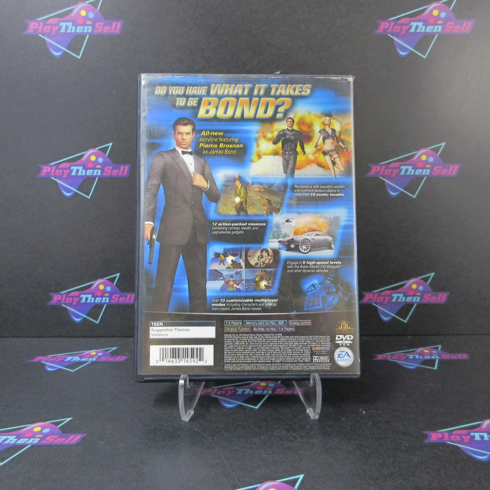 007 James Bond Nightfire PS2 PlayStation 2 Complete – Very Good – 1 Year